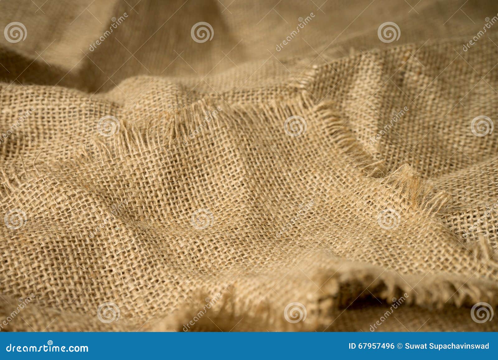 Textura Da Juta Material Do Fundo De Serapilheira Foto de Stock