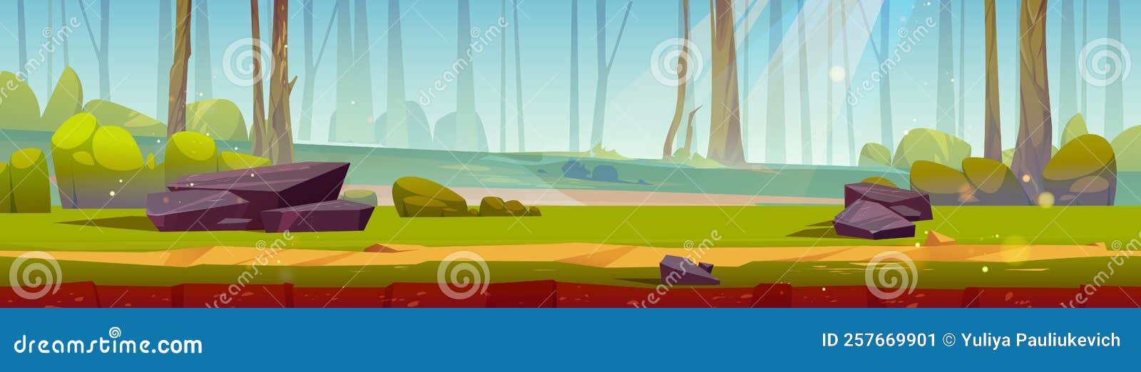 Conjunto de ilhas voadoras vetoriais grátis de campo verde de gelo para jogo  de desenho animado