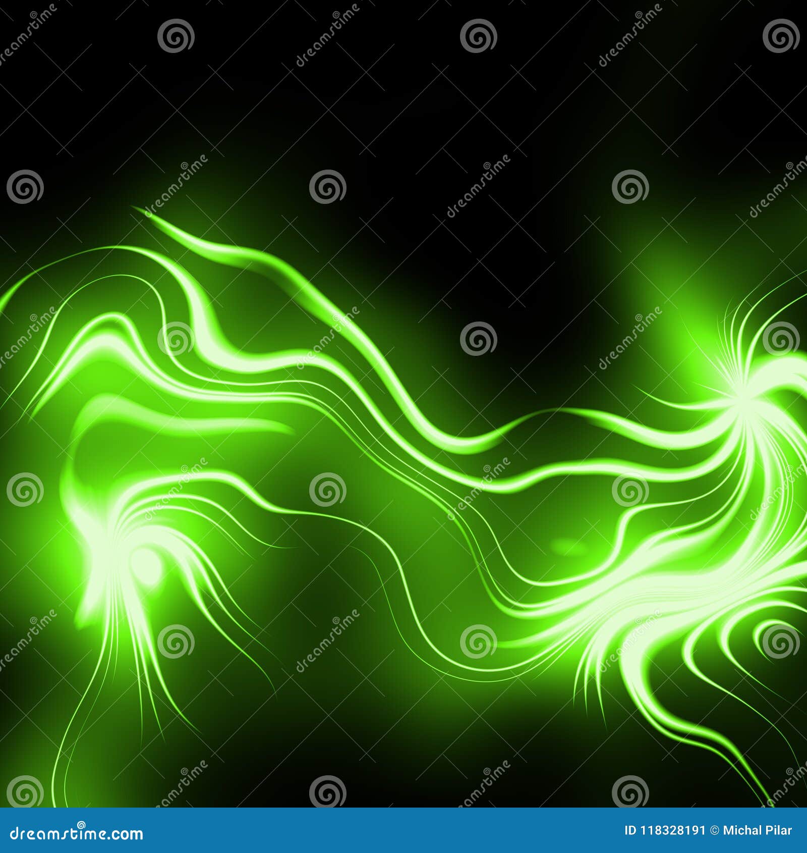 Textura De La Luz Verde, Verde Del Flash Stock de ilustración ...