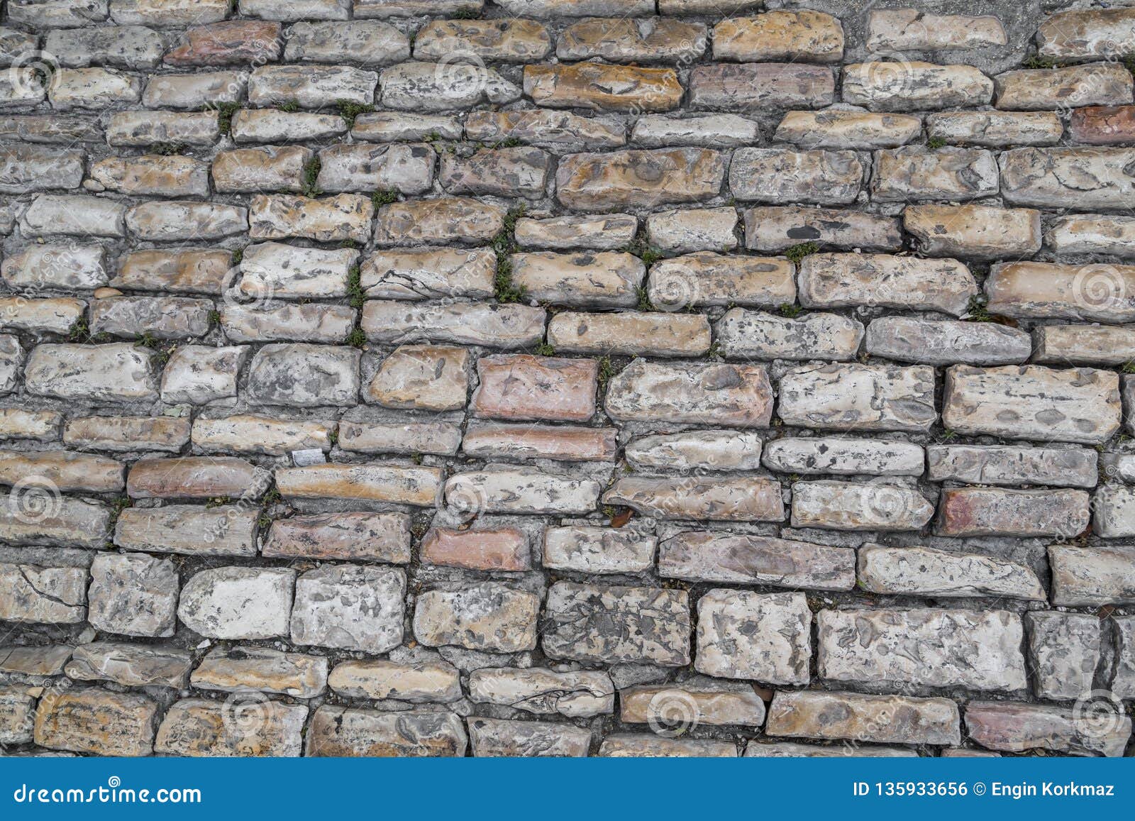 Texture Of Ancient Stone Floor Tiles In Jerusalem Stock Photo