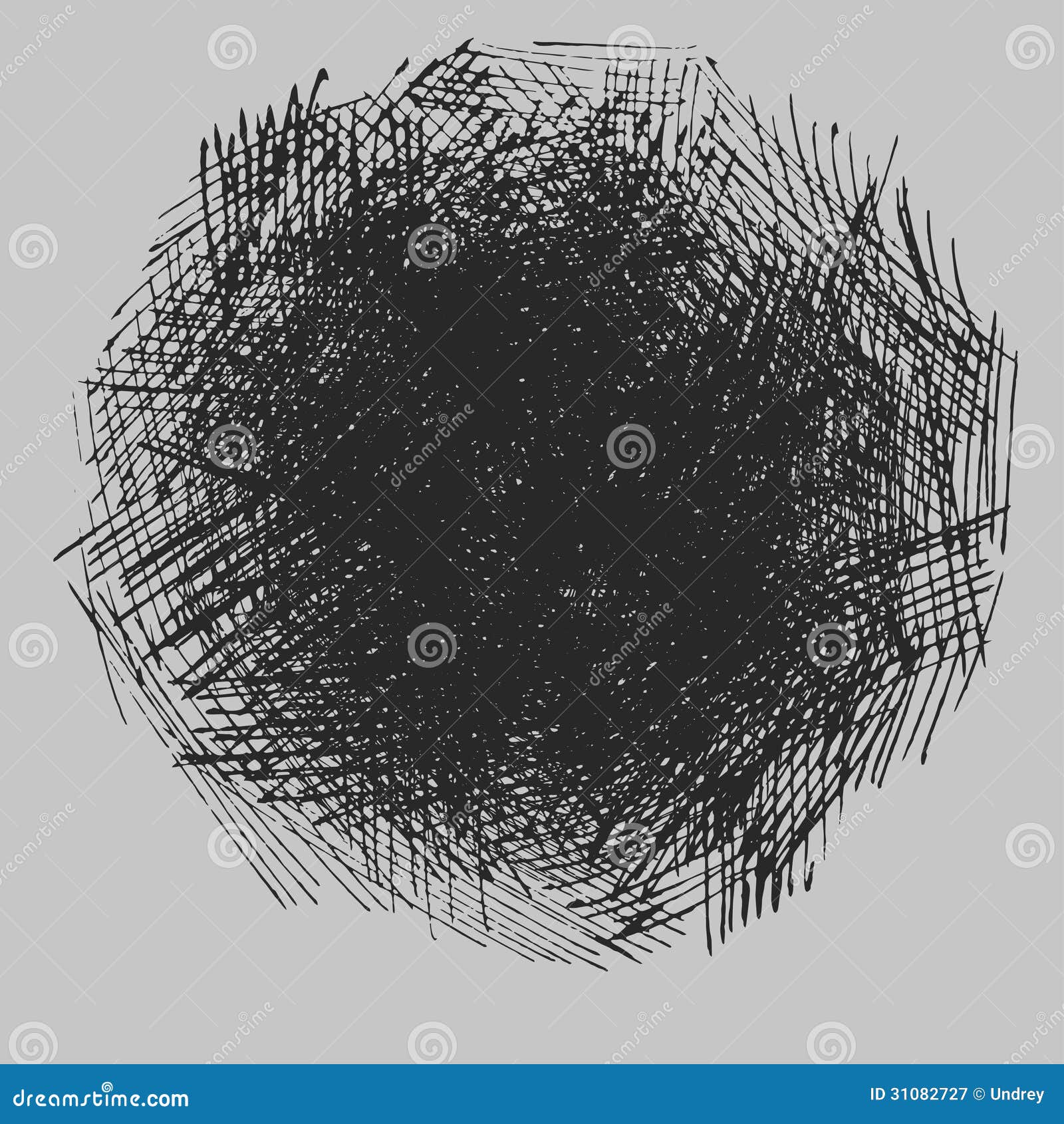 Texture Approximative De Dessin De Hachure Illustration