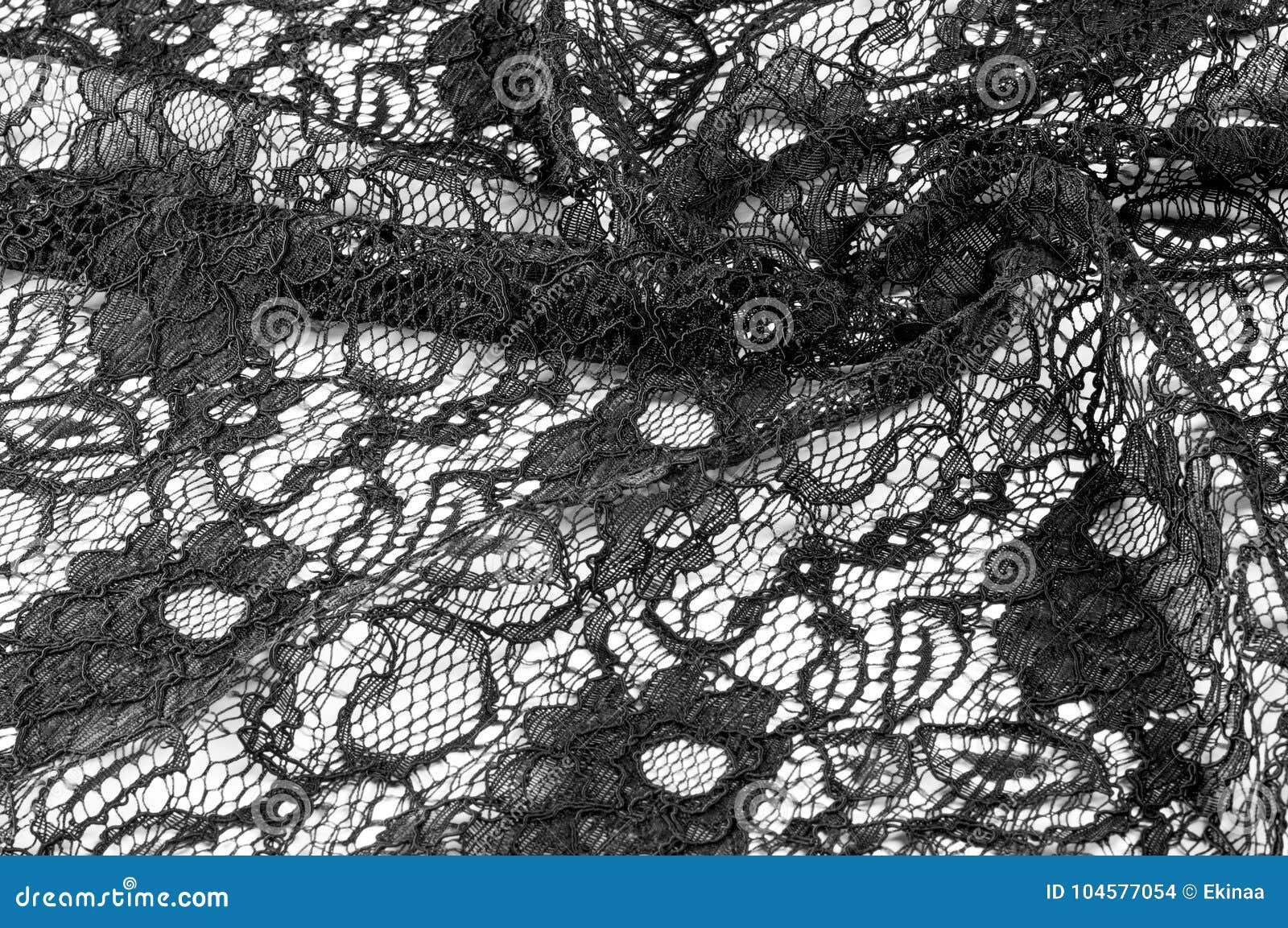 Floral Lace Texture On A White Background Intricate Flower Pattern On Black  Lace, Cloth Pattern, Fabric Pattern, Thread Texture Background Image And  Wallpaper for Free Download