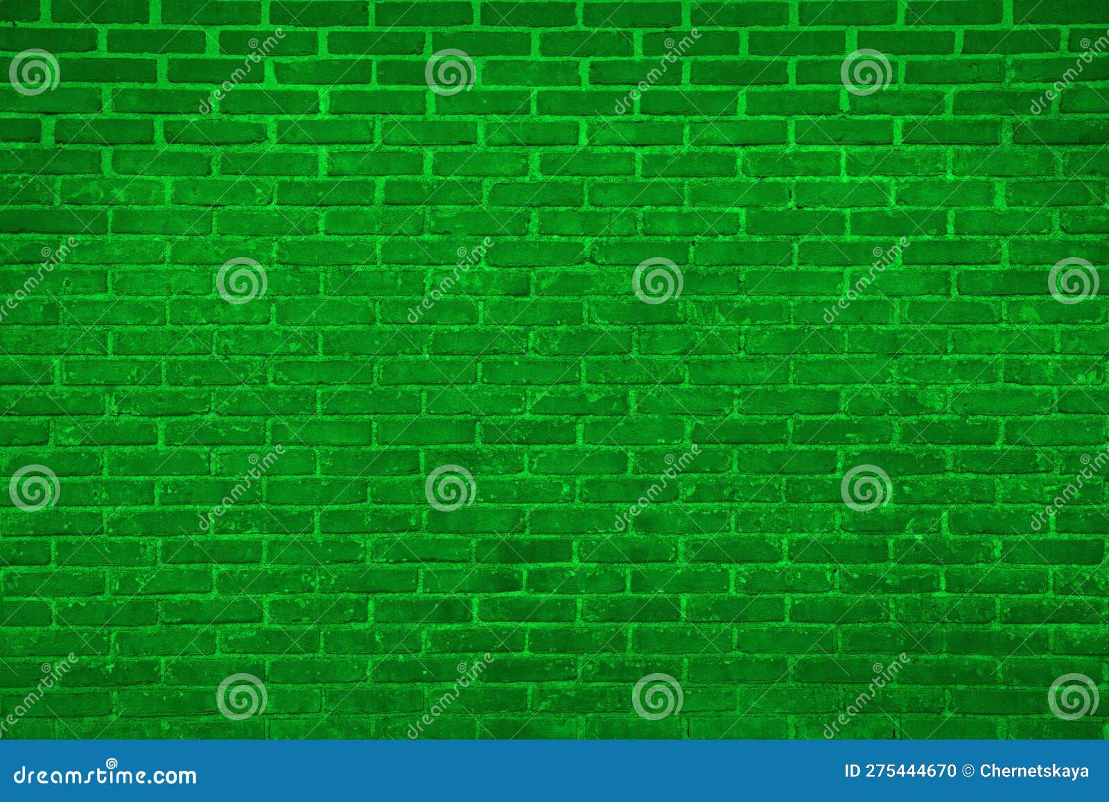 Texture of Bright Green Brick Wall As Background Stock Photo Image of