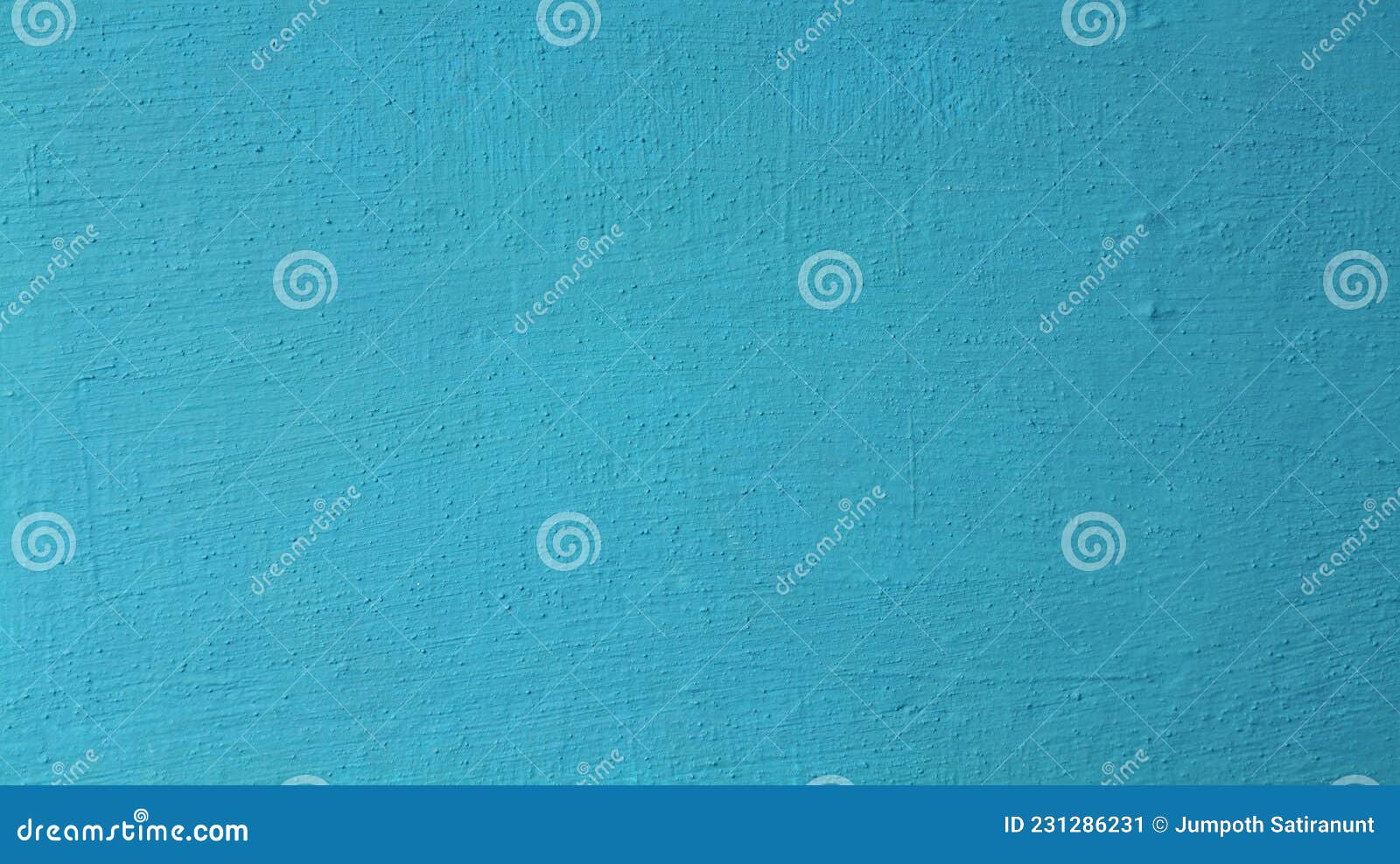 Texture of Cement Wall Blue Painted, Surface Rough of Concrete