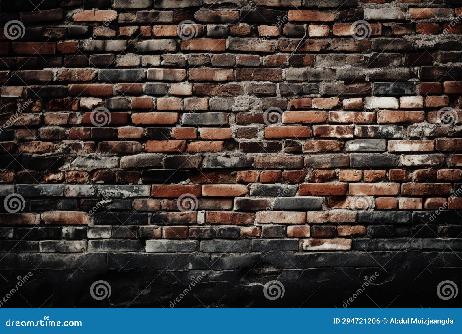 Texture and Character Define a Brick Wall Made with Stone Material
