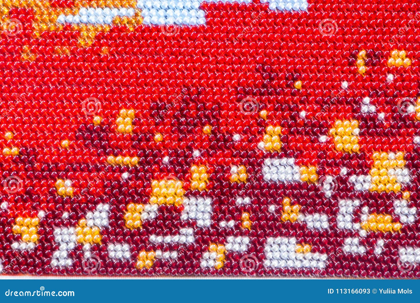 Texture of beads on canvas stock image. Image of green - 113166093