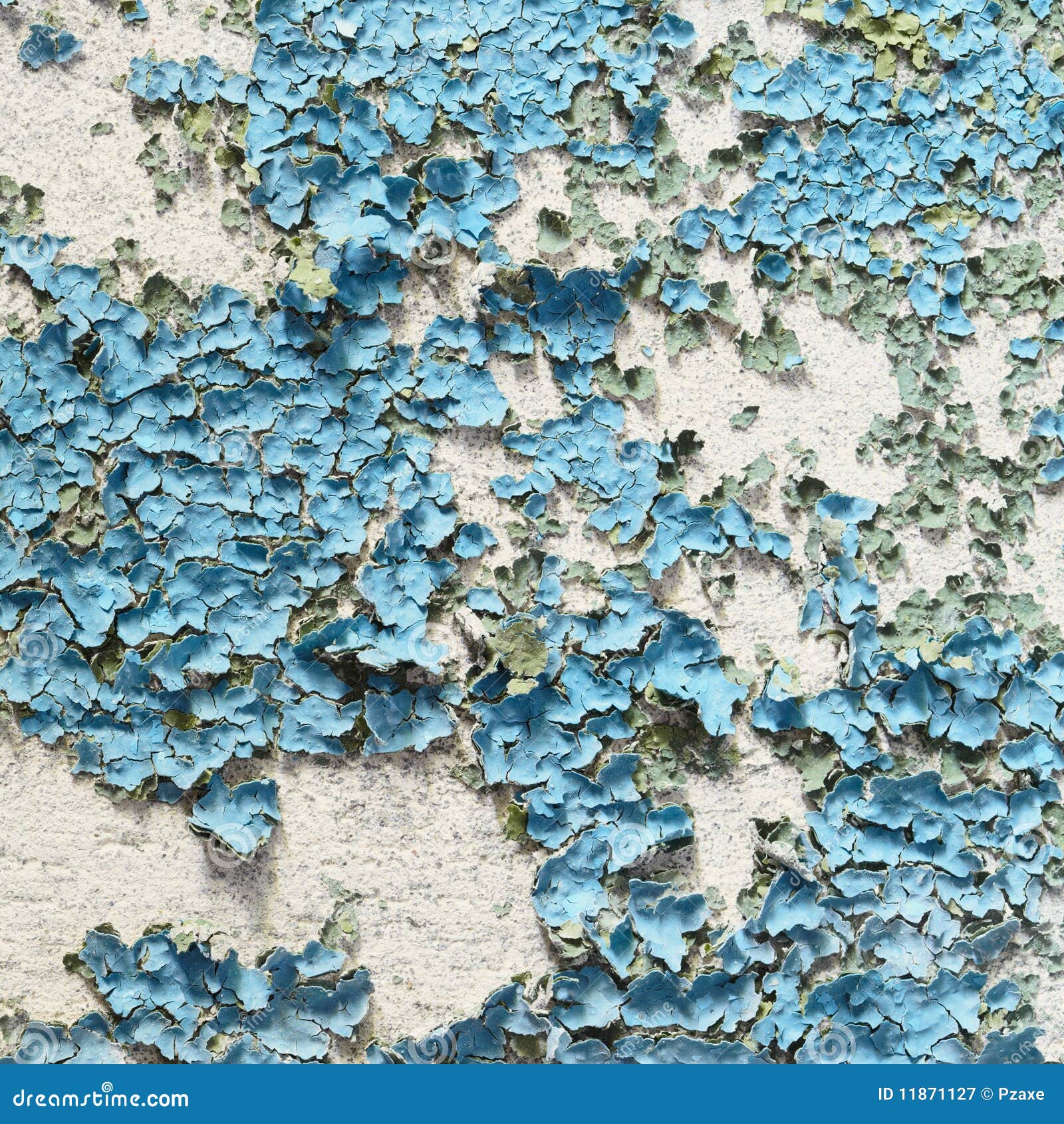 Texture of Concrete Wall Covered Blue Peeled Paint Stock Image Image