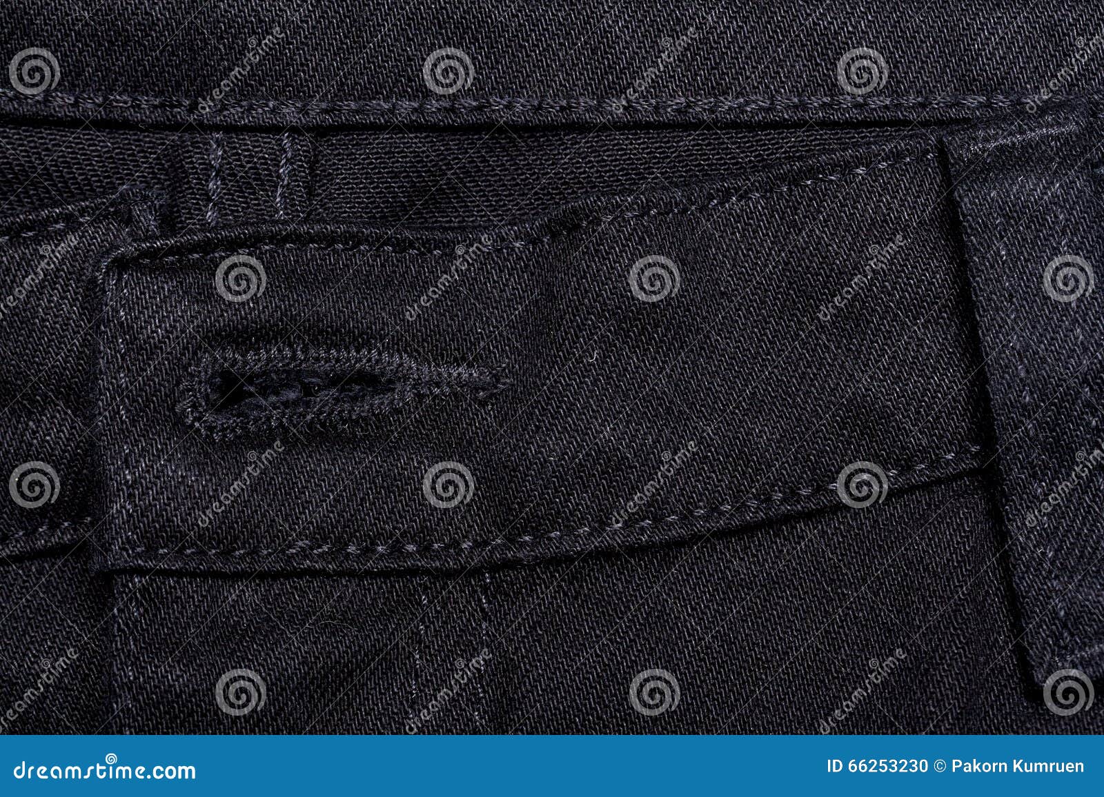 Texture des jeans noirs photo stock. Image du couleur - 66253230