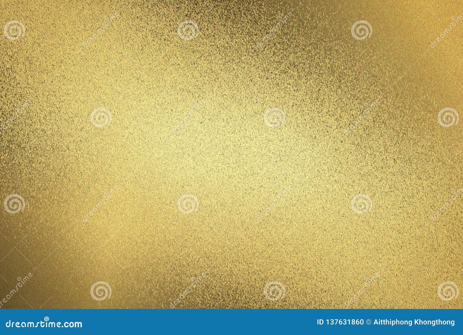 Texture of Dirty on Old Gold Metal Sheet, Abstract Pattern Background
