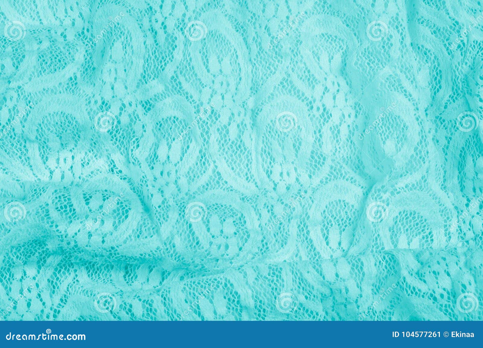 Texture, Fabric, Background. Lacy Turquoise Fabric, Lace. a Thin Stock