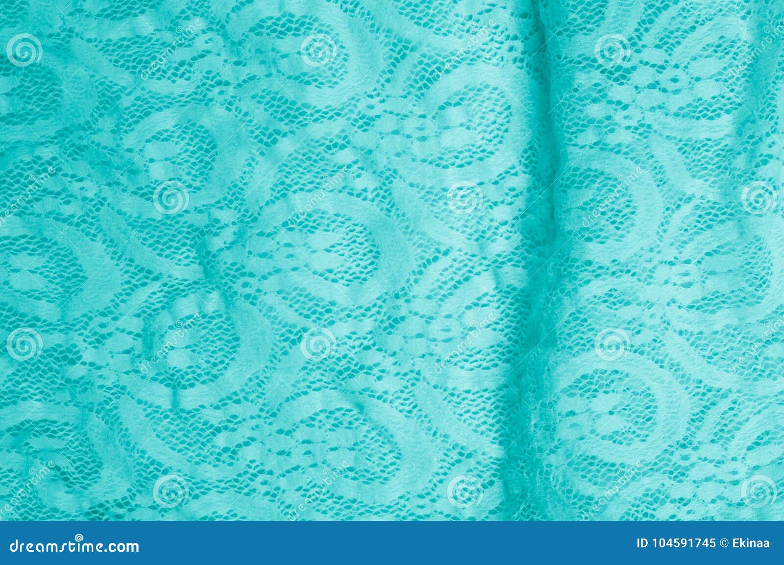 Texture, Fabric, Background. Lacy Turquoise Fabric, Lace. a Thin Stock