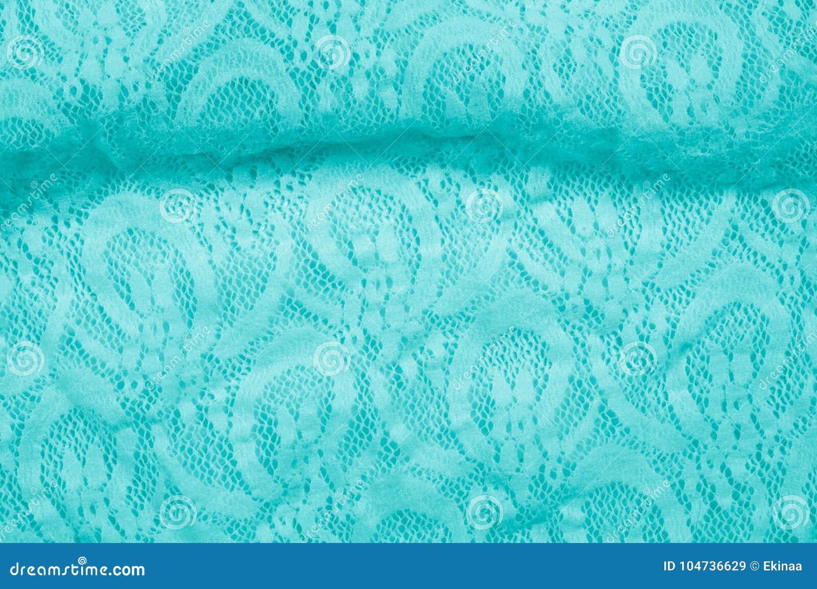 Texture, Fabric, Background. Lacy Turquoise Fabric, Lace. a Thin Stock