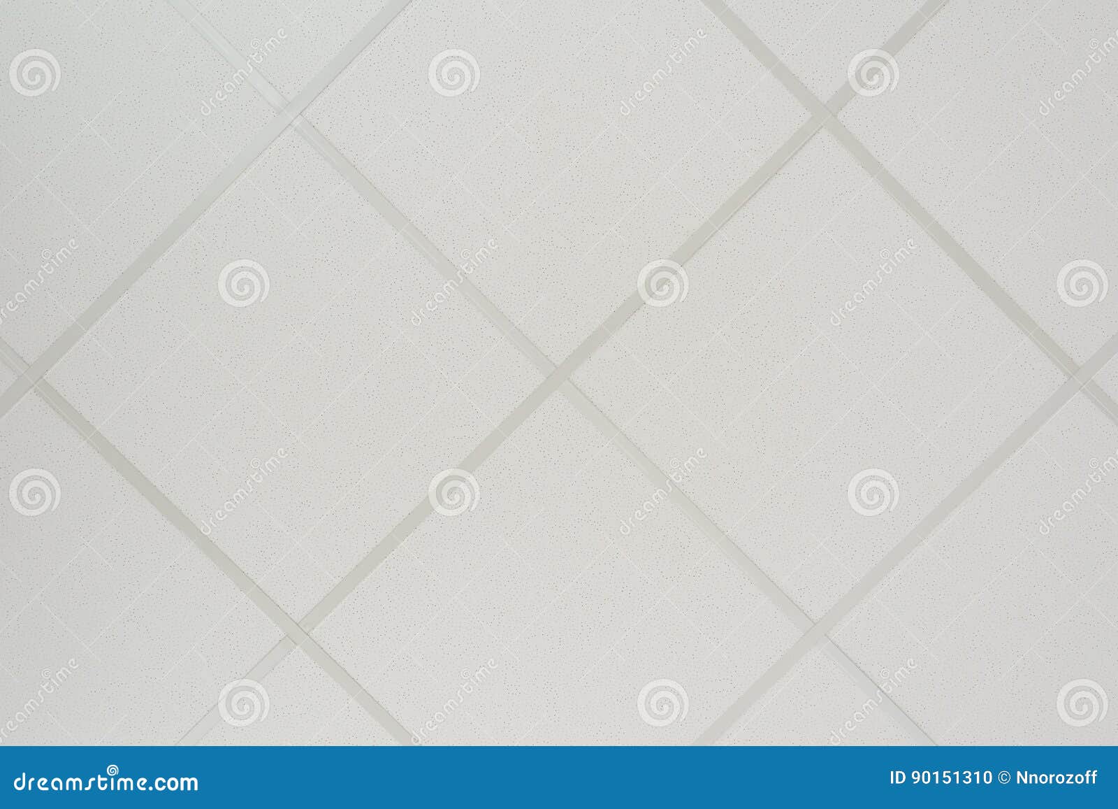 The Texture Of A False Ceiling Consisting Of Square Plates