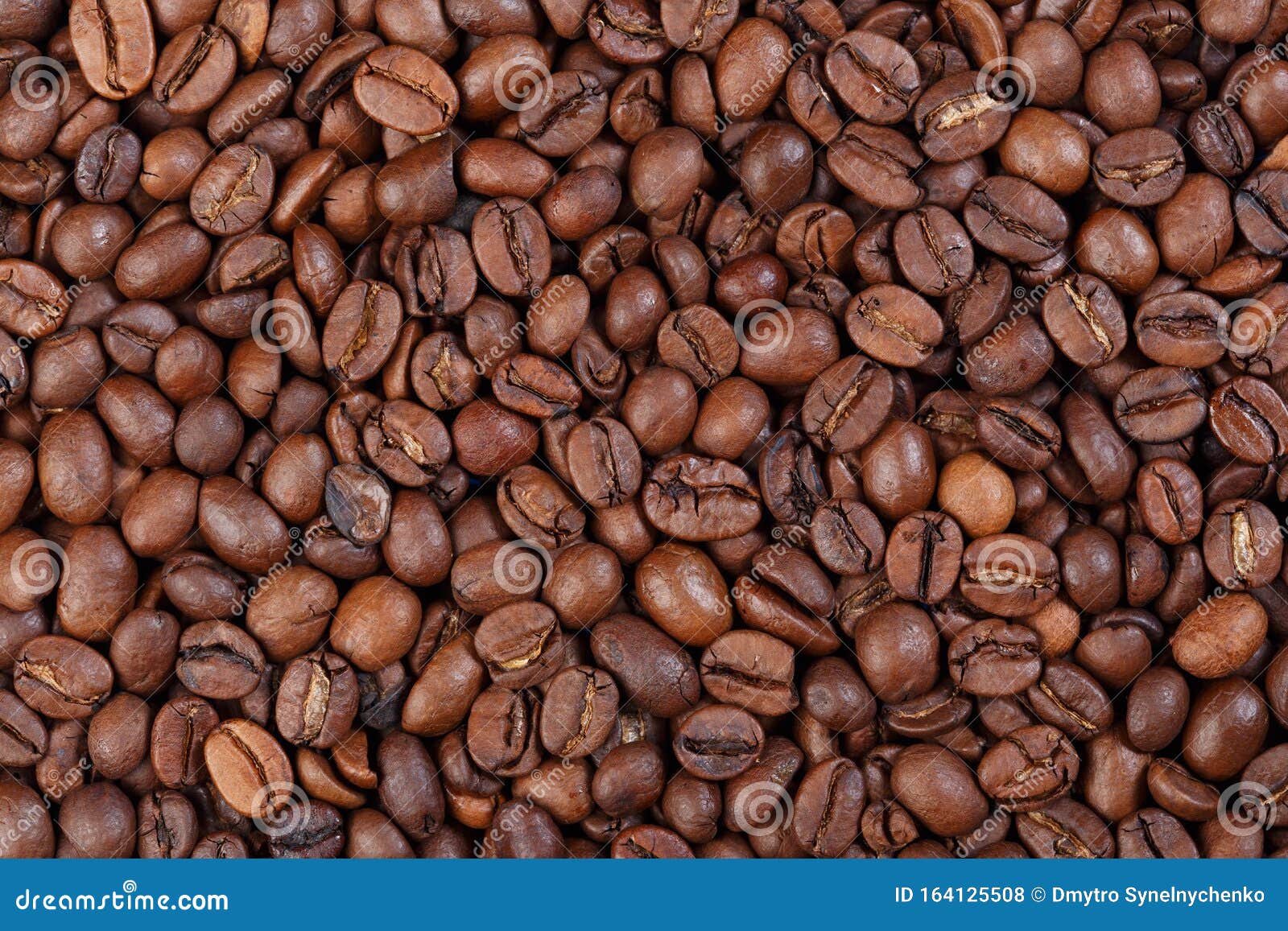 Texture of Grand Espresso Gourmet Coffee. Elite Coffee. Stock Photo