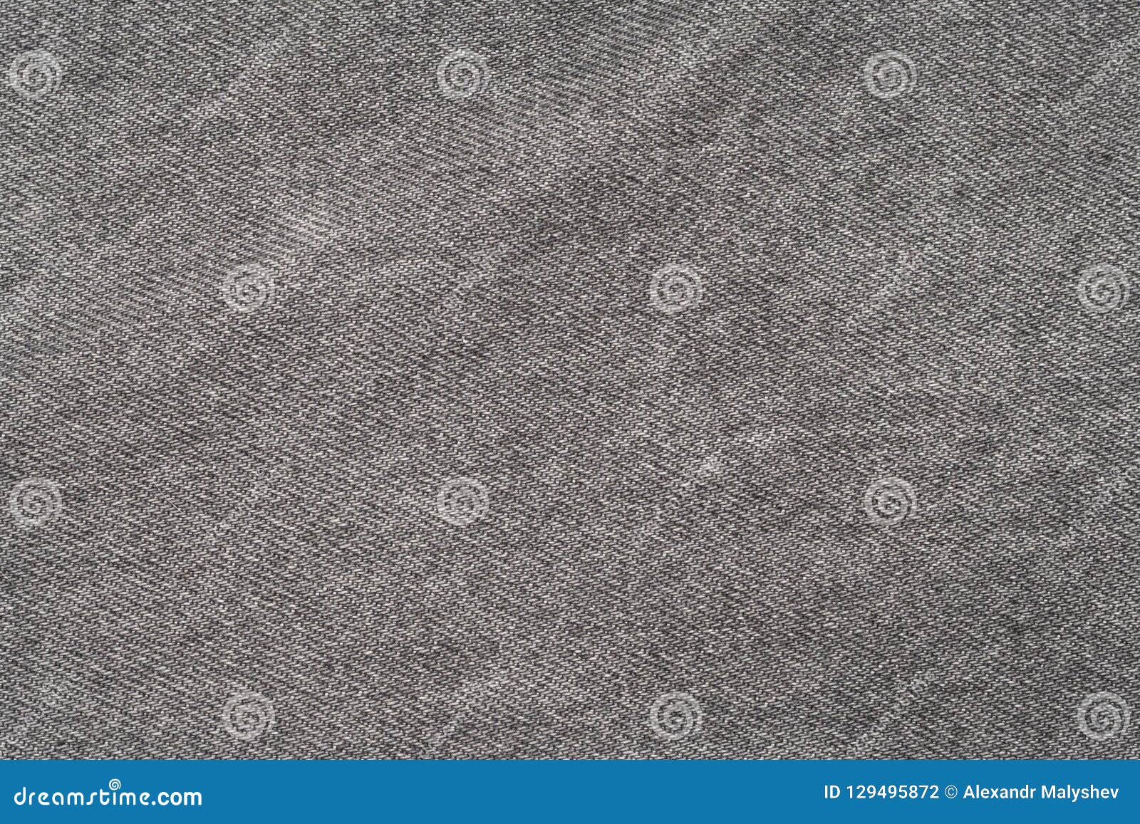 Texture of gray jeans. stock photo. Image of casual 129495872