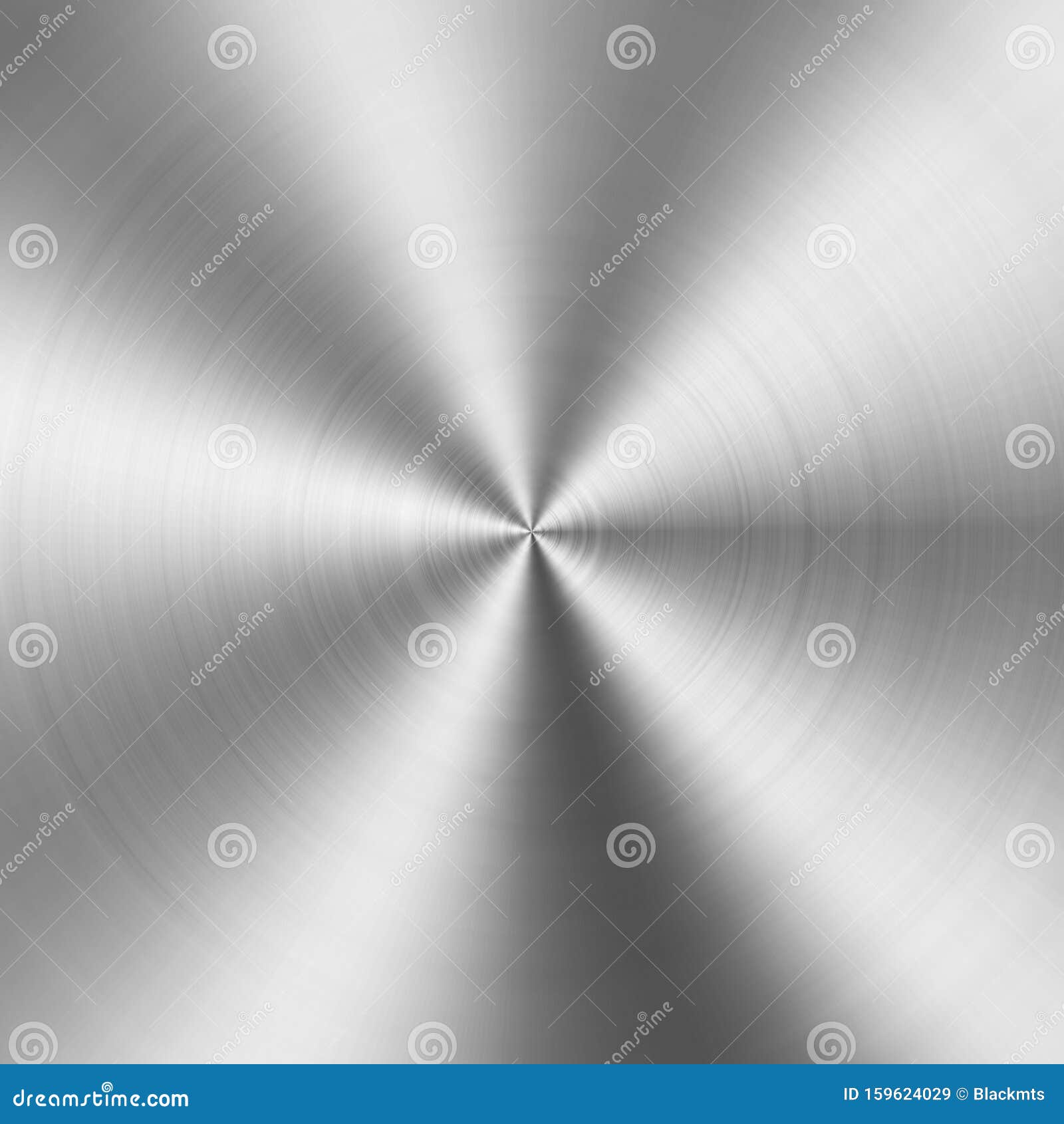 Texture Metal with Effect of Anisotropy Stock Illustration