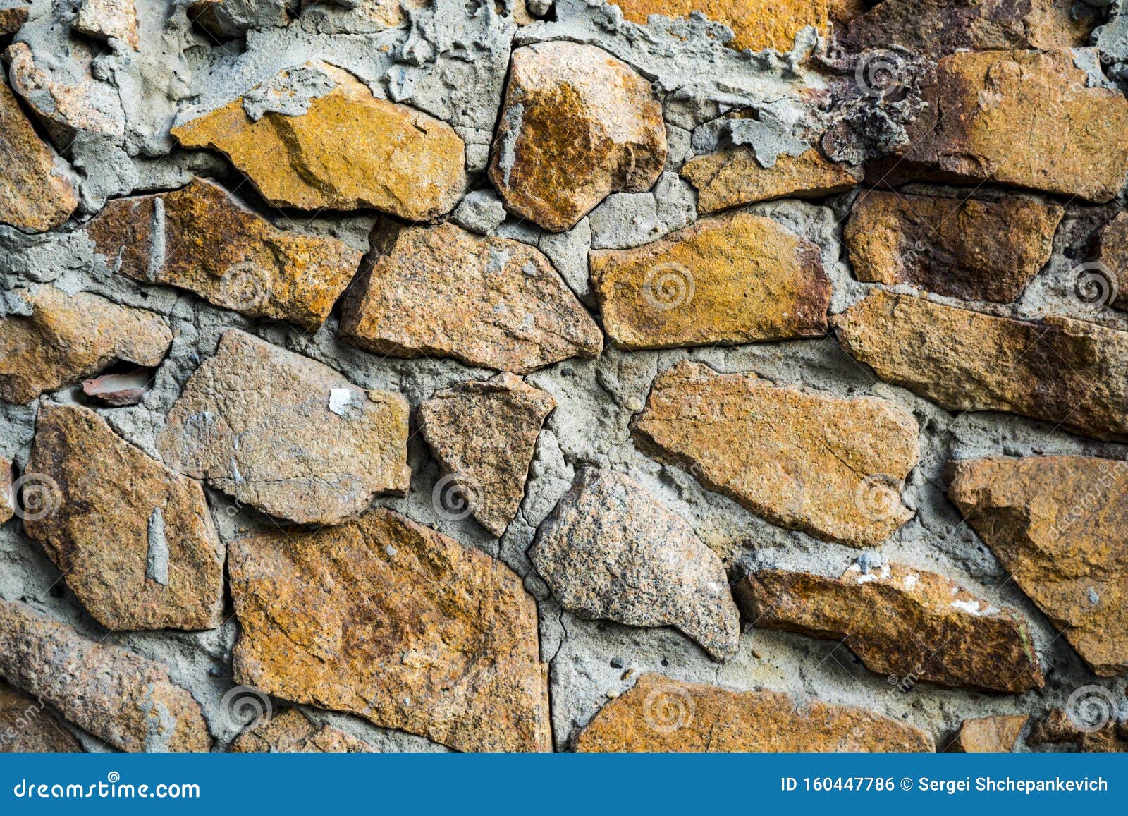 background image of a stone-lined wall