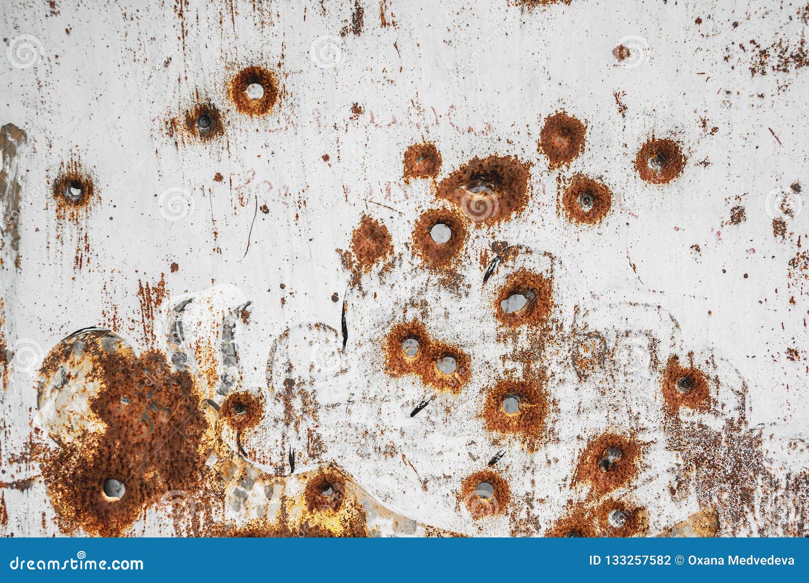 Bullet Hole Metal Texture