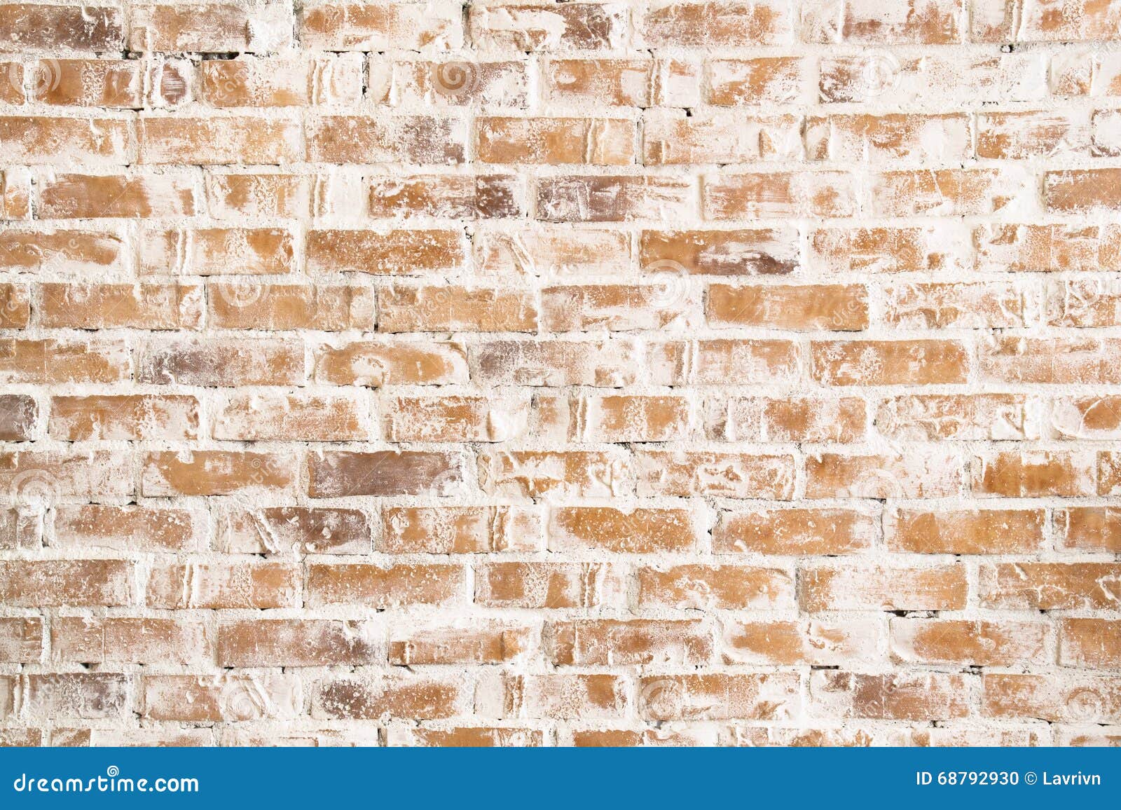 The Texture of Old, White and Red Brick Wall Stock Photo Image of