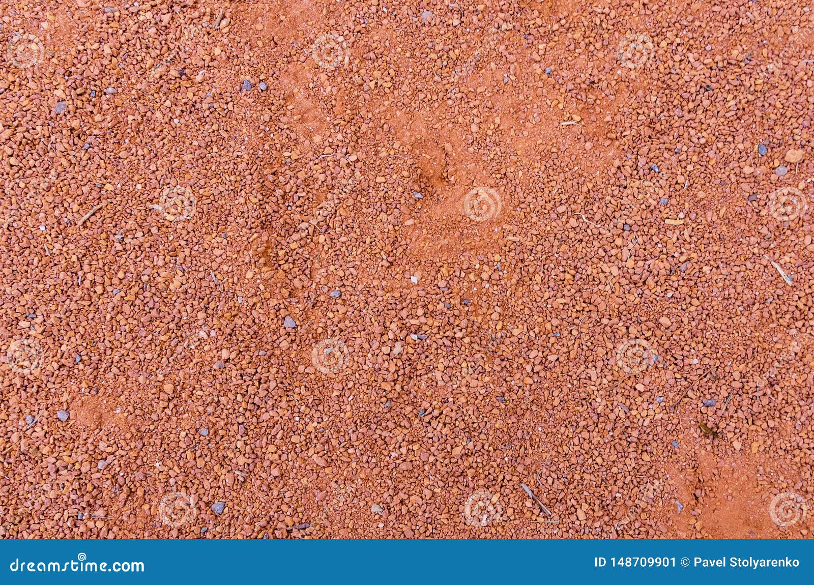 The Texture of Orange Crushed Brick Dust Stock Image Image of