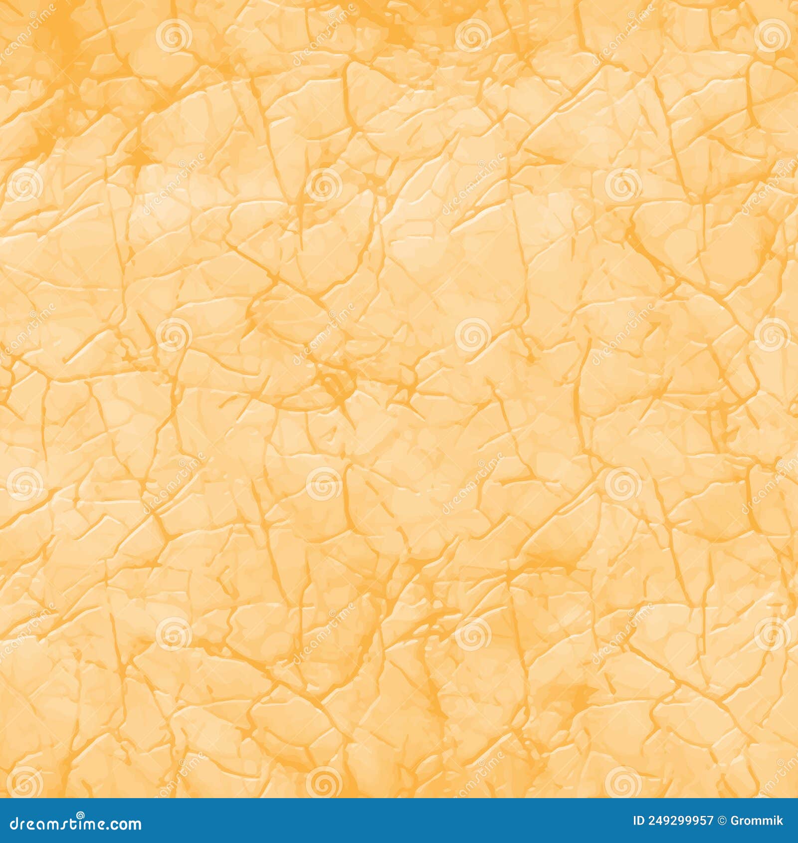 Texture of the Orange Skin, the Effect of Crumpled Paper, the Structure