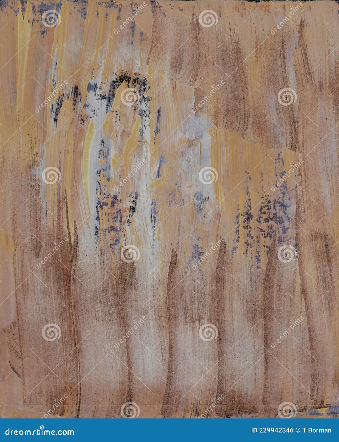Texture of Paint Strokes on a Wall or Sheet. Bristle Brush, Structural Stripes Abstract Pattern
