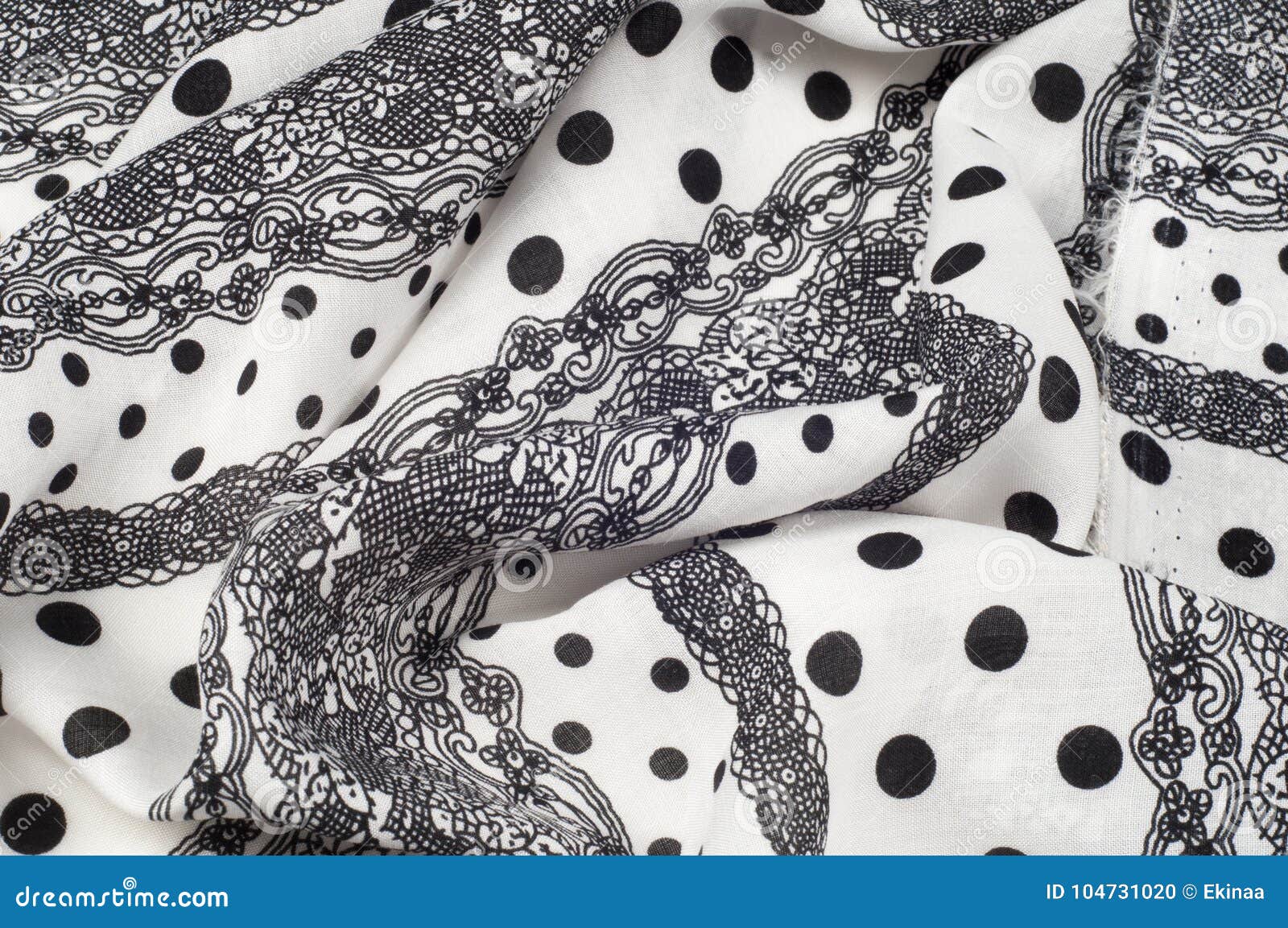 Texture, Pattern, Background. Cloth Cotton. White Fabric, Painted with