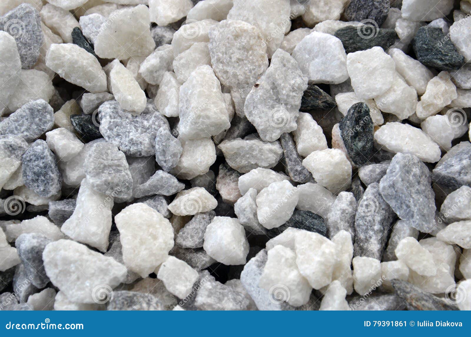 Texture, Pattern, Background. Marble Chips for Landscaping Pebbles