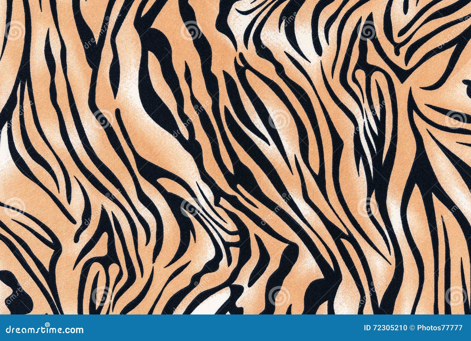 Texture Of Print Fabric Striped Tiger And Zebra Stock Photo - Image of
