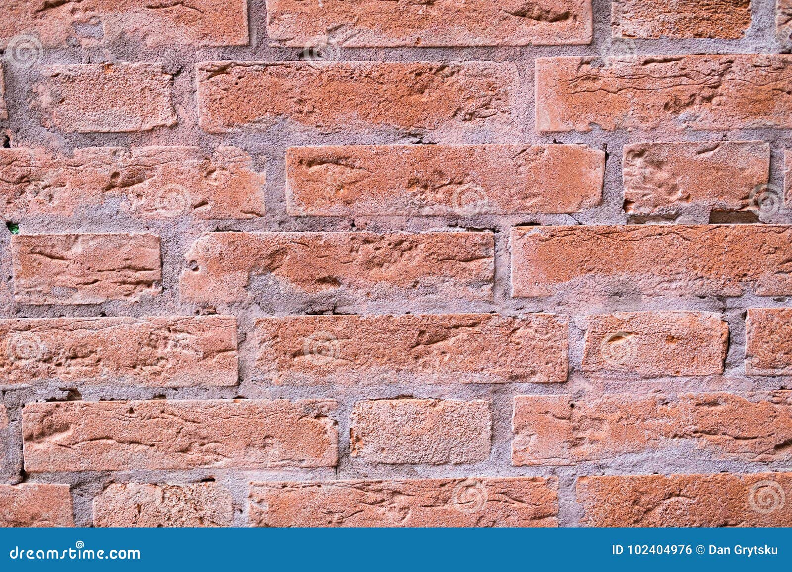 Texture of Red Brick Wall in the Street Stock Photo Image of
