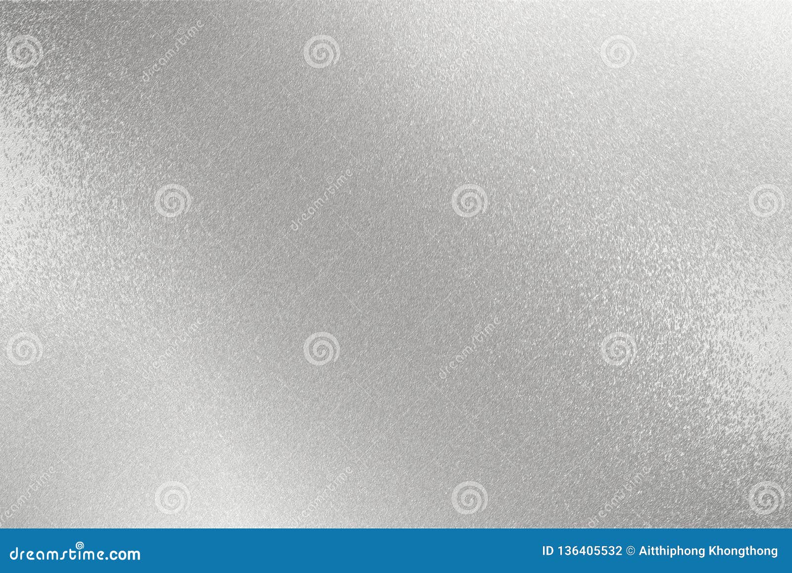 Texture of Reflection on Rough Silver Metal Wall, Abstract Background ...