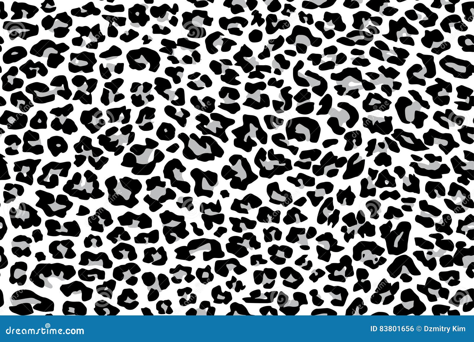 texture repeating seamless pattern snow leopard jaguar white