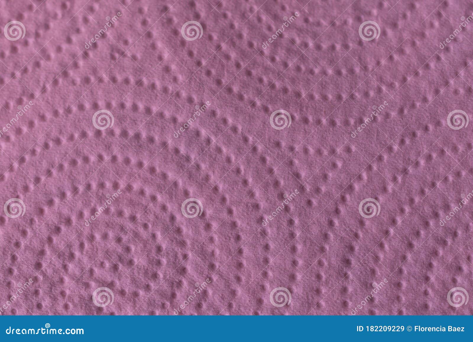 Texture of a Roll of Paper Towel in Pink Color. Close Up Texture Stock