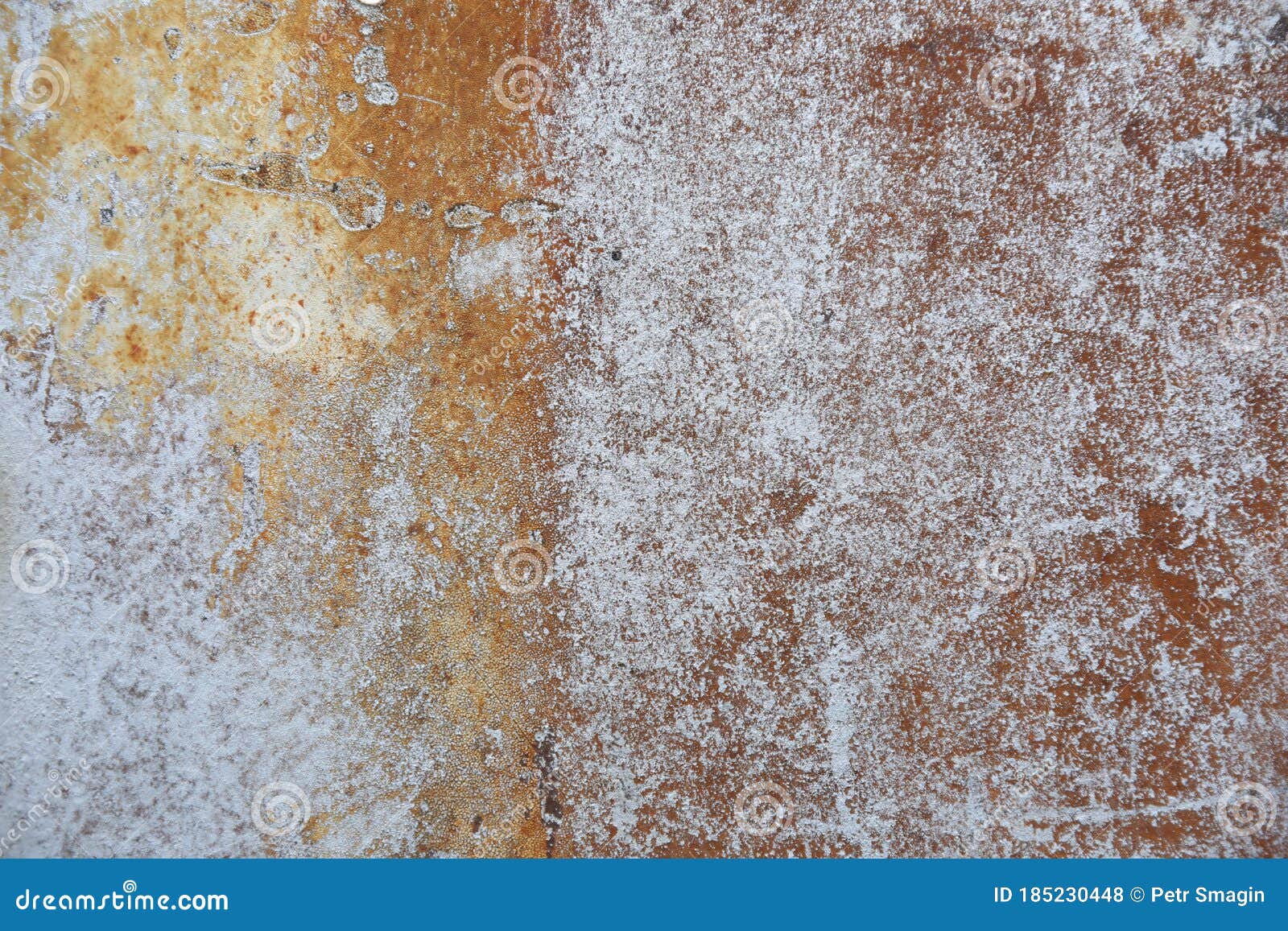 Texture of Rusty Metal with Paint Stock Photo Image of grunge, surface 185230448