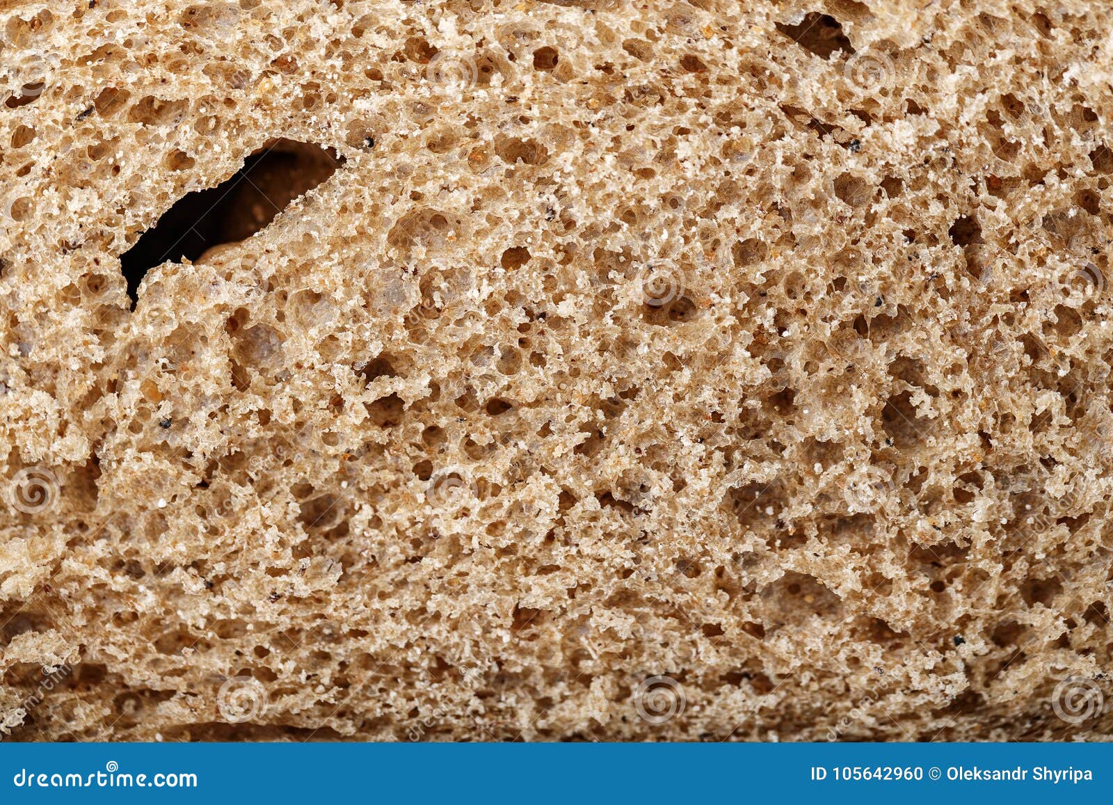 Texture of rye bread stock photo. Image of dough, nutrition 105642960
