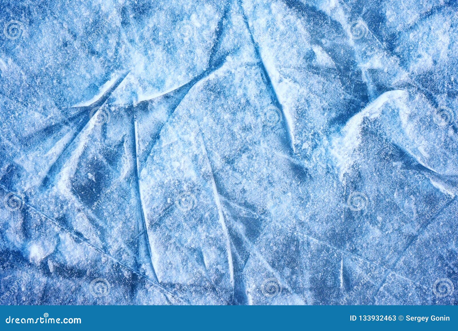 The Texture of the Snow and Ice Background Stock Image - Image of blue