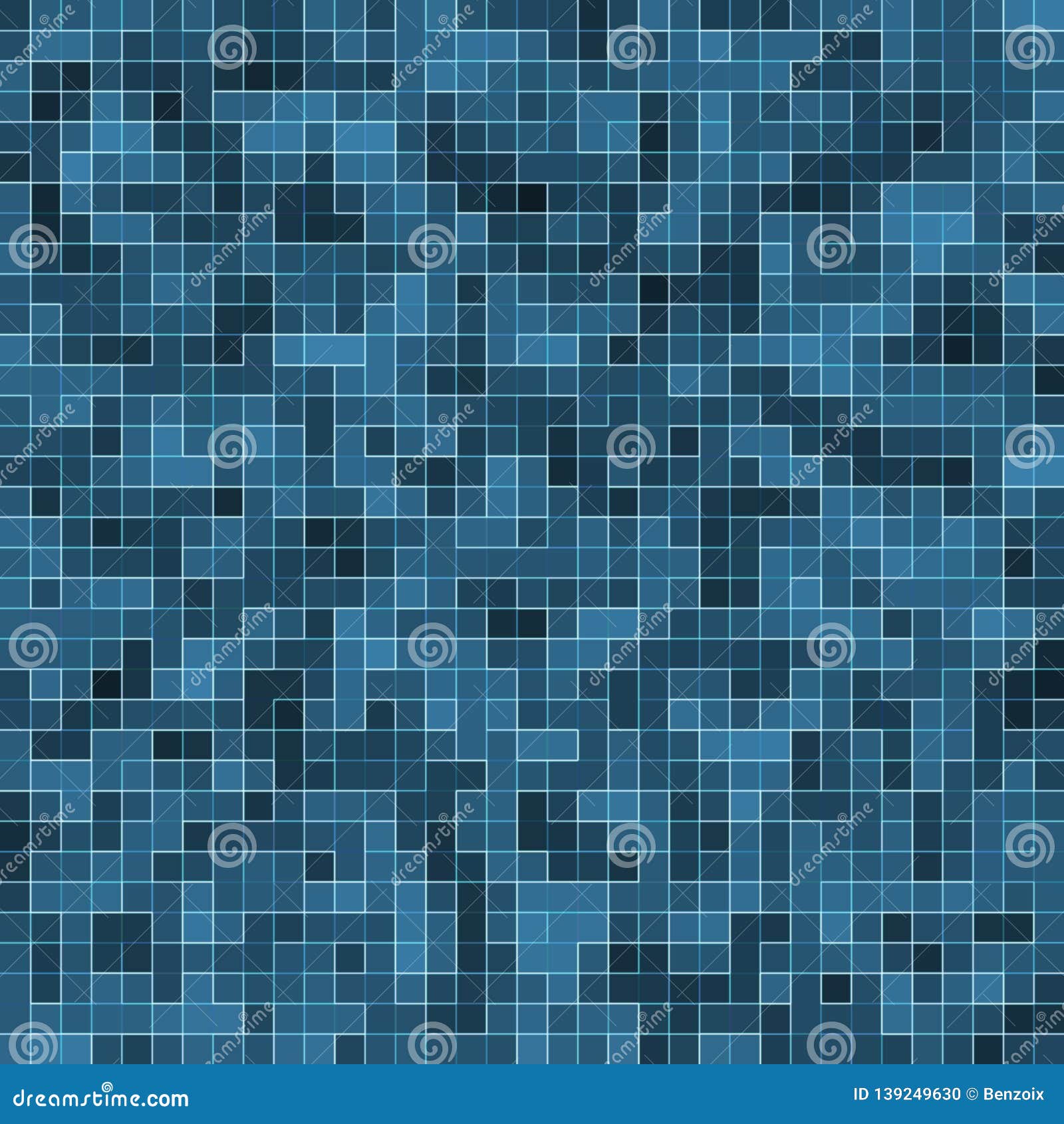 Texture Swimming Pool Mosaic Tile Background. Wallpaper, Banner ...