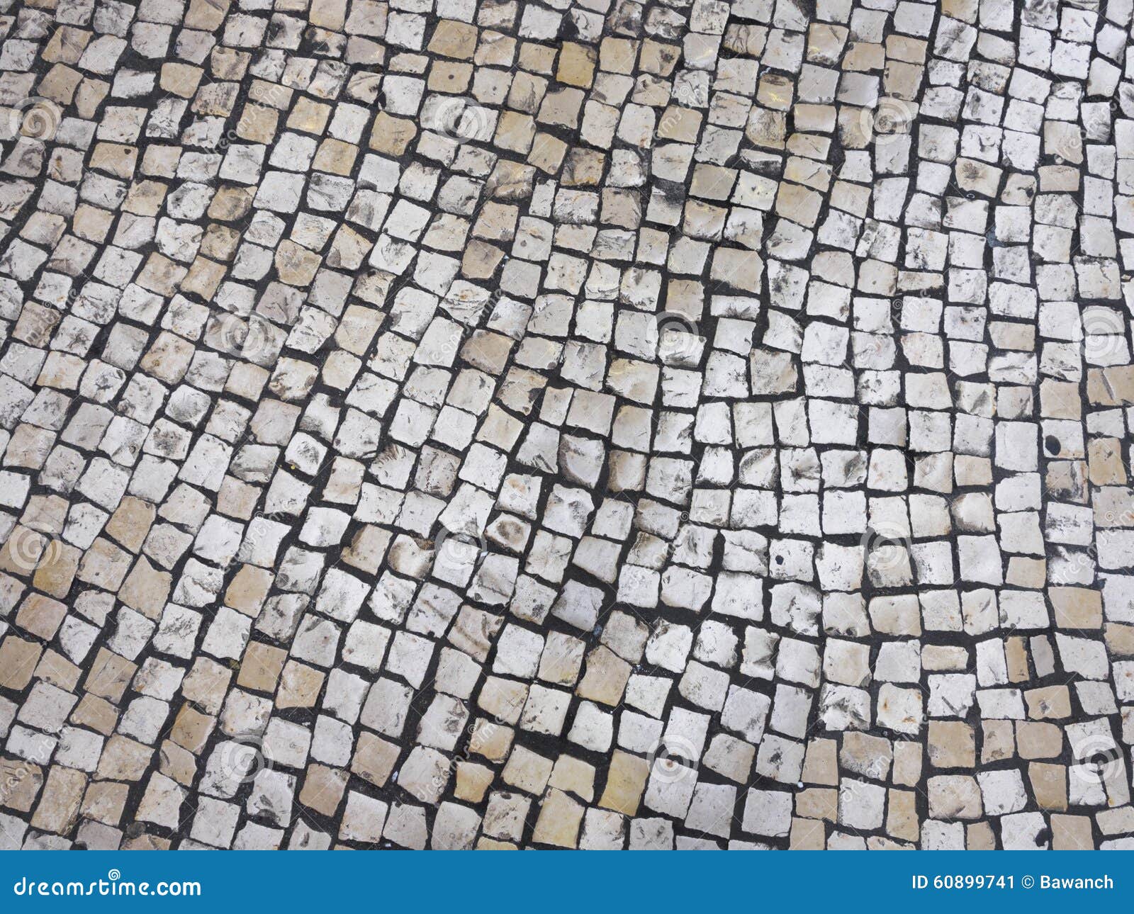 Texture Tile Street in Portuguese Style Stock Image Image of curve