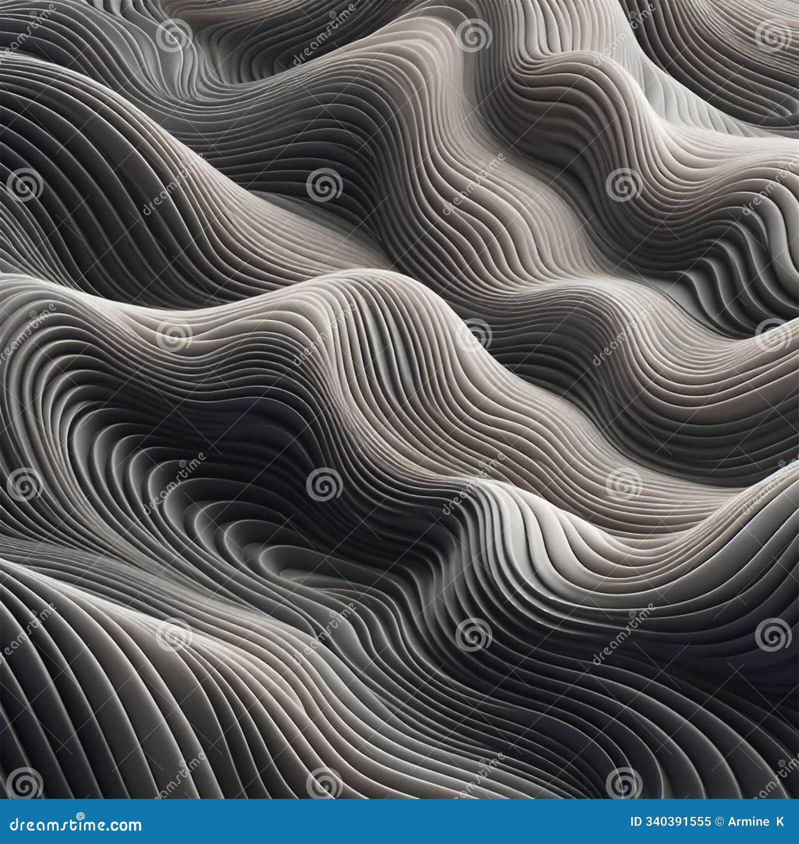 the texture of the wavy surface is wavy and has a pattern of wavy lines, a sand dune with a pattern of waves and the word quot wav