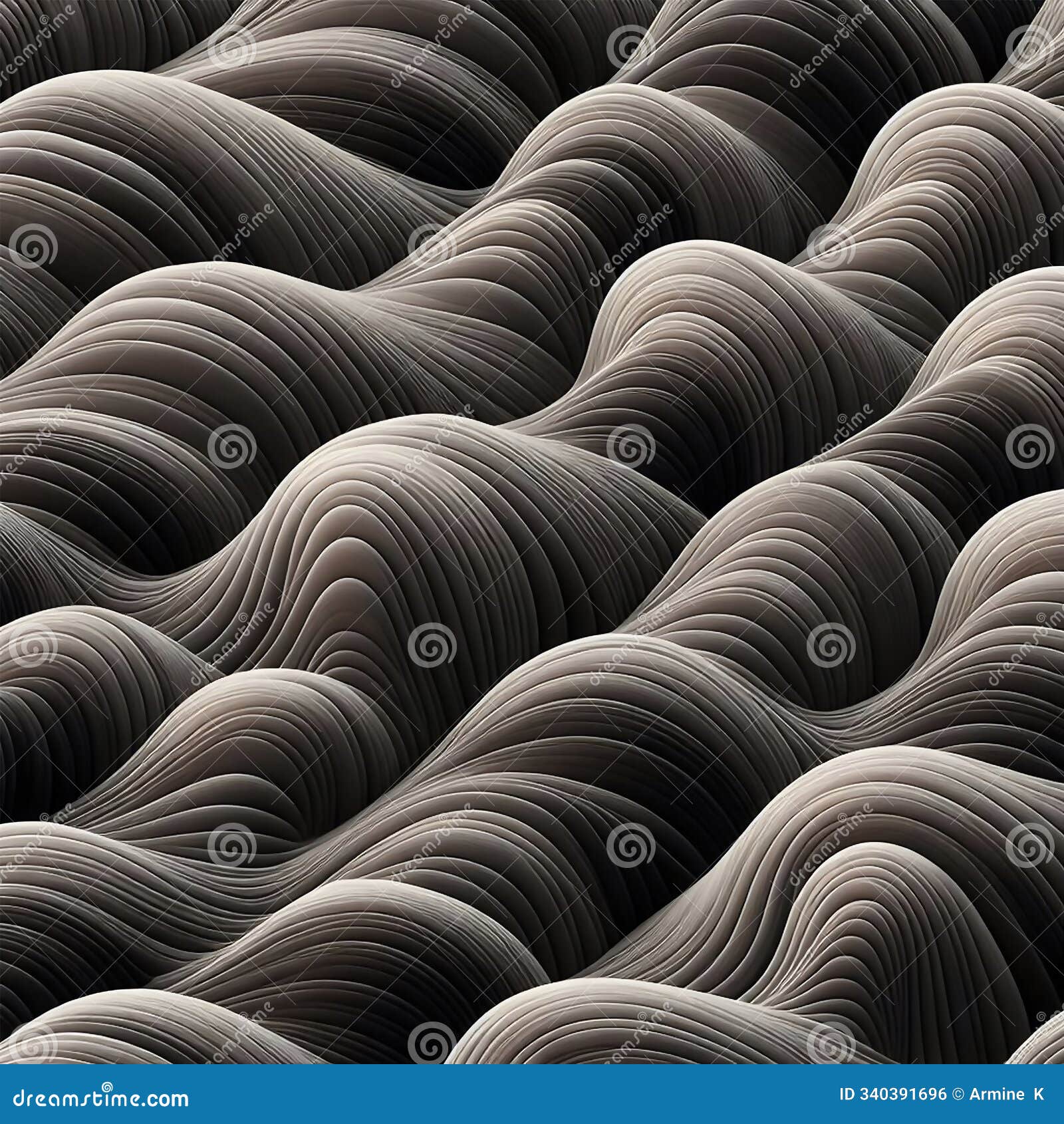 the texture of the wavy surface is wavy and has a pattern of wavy lines, a sand dune with a pattern of waves and the word quot wav