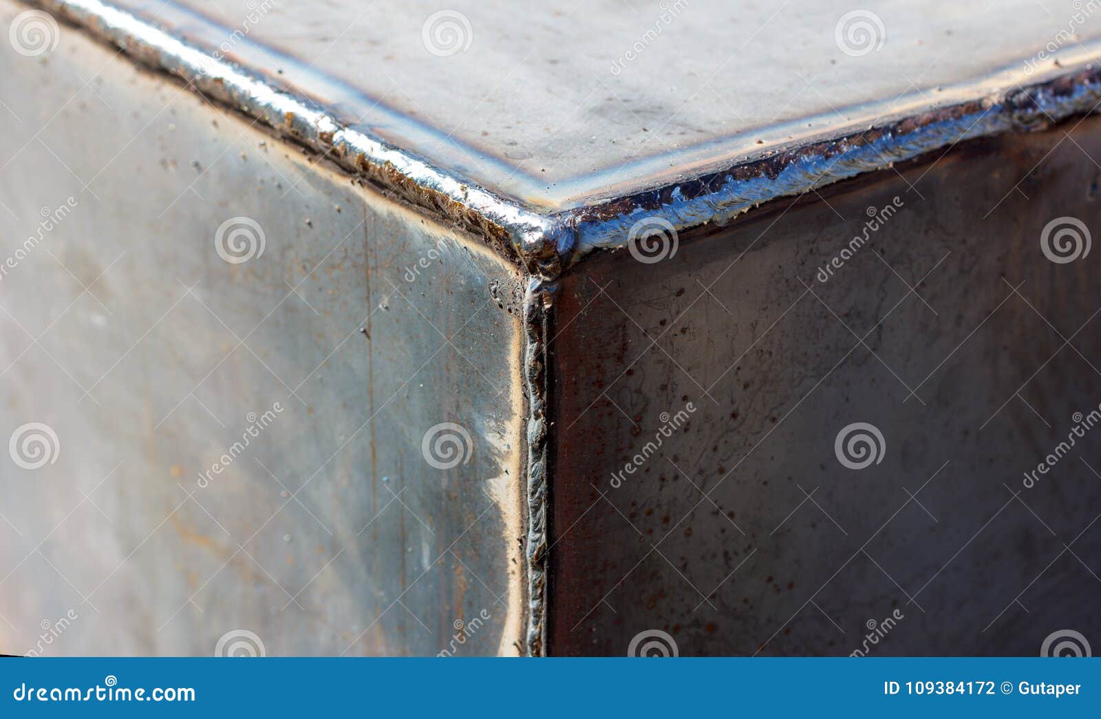 Texture Welding Seam on Steel Sheets Stock Photo - Image of protection,  industrial: 109384172
