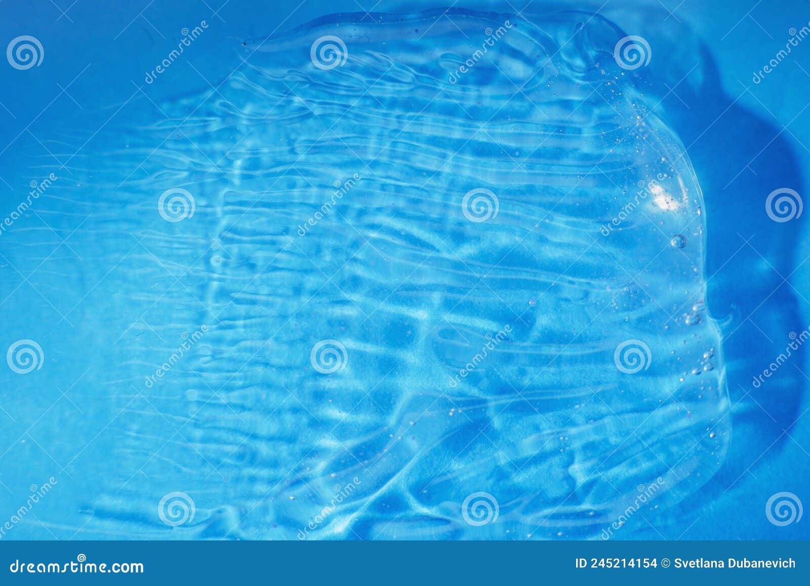 Texture of White Cream on a Blue Background Stock Photo Image of