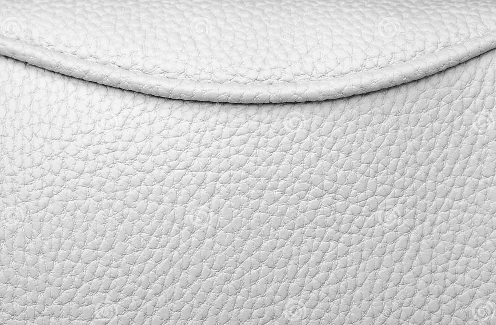 Texture of White Leather with White Stitching Stock Photo Image of grunge, leather 41752900