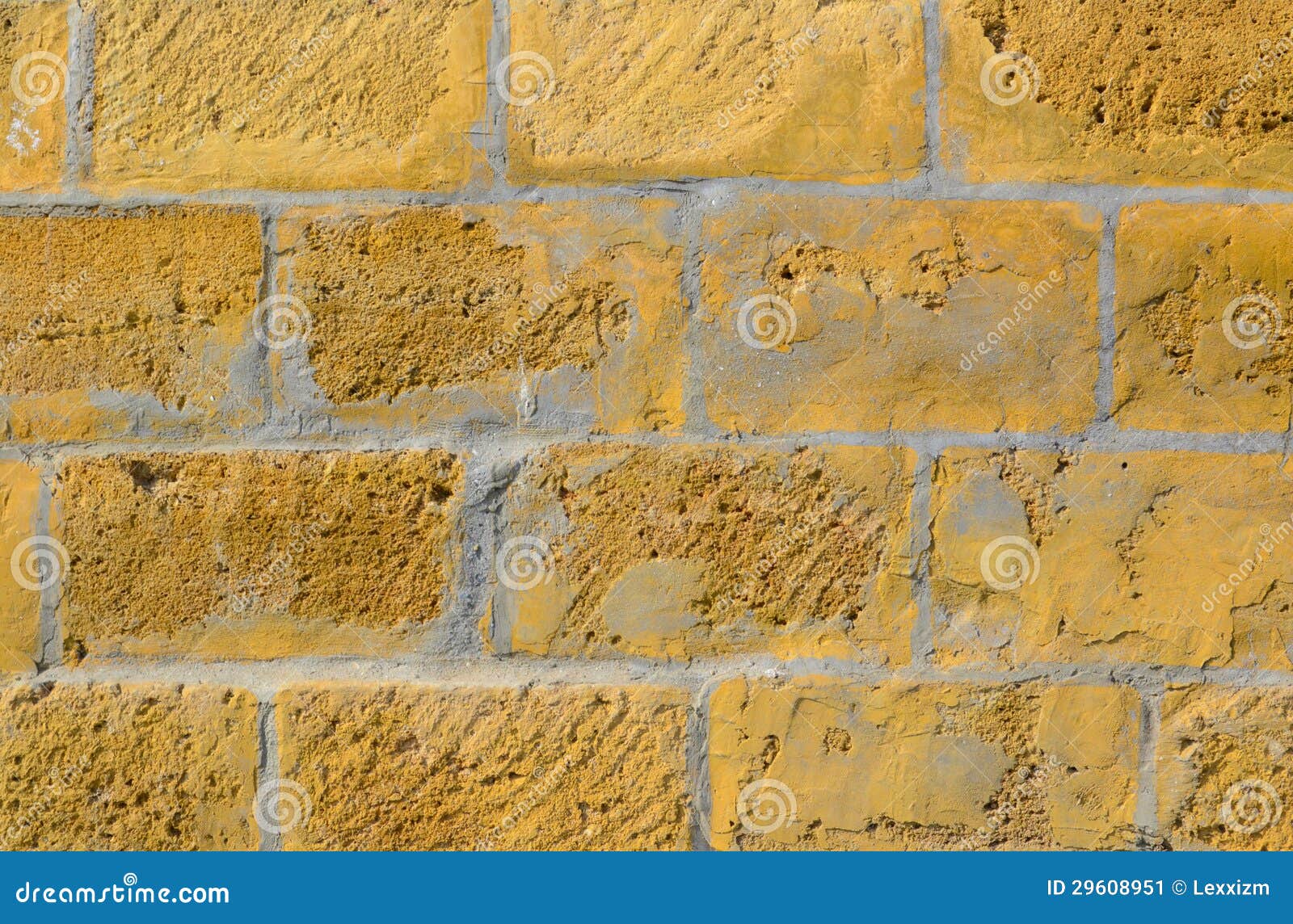 Texture of yellow masonry stock image. Image of concrete 29608951