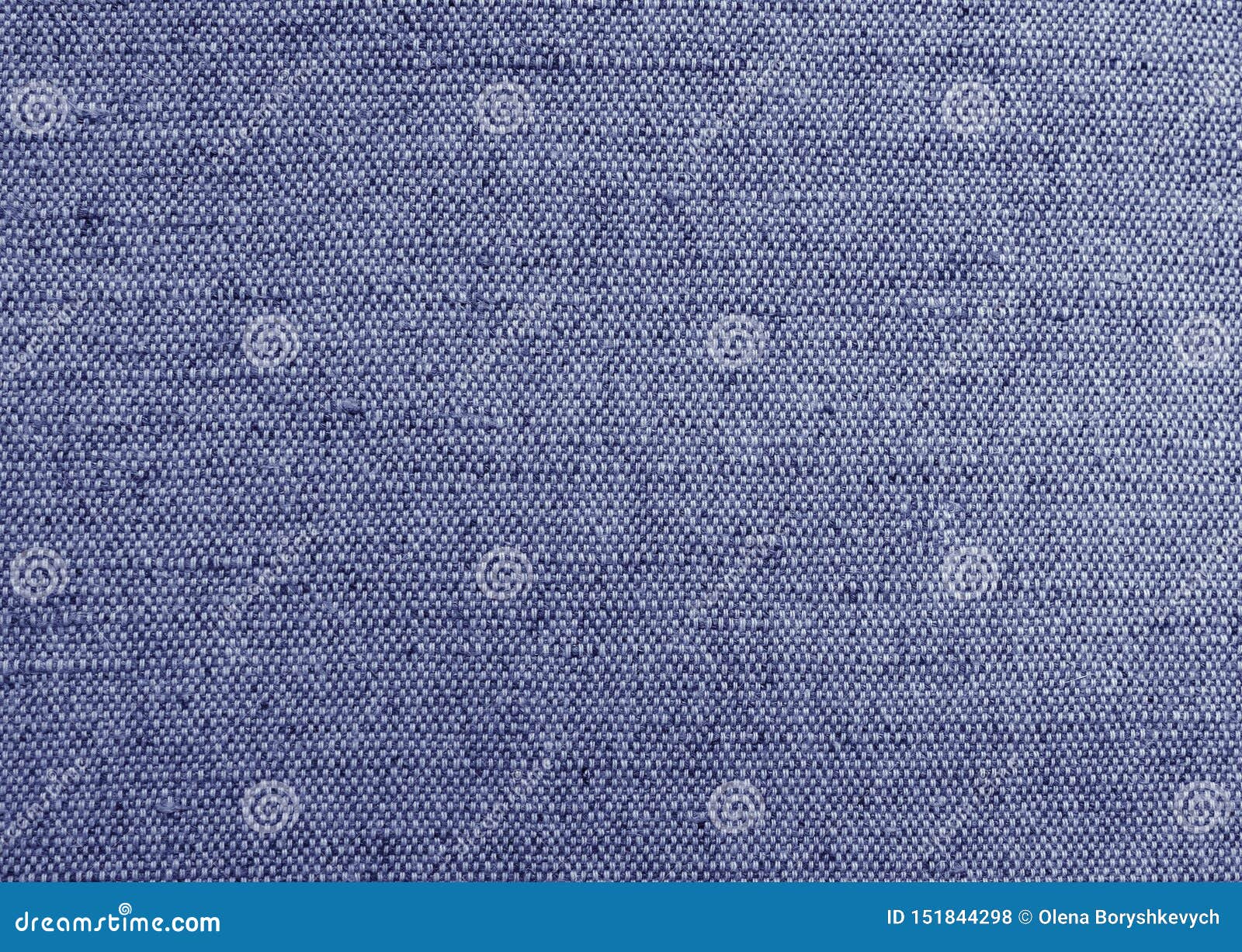 Textured Background of Blue Natural Textile Stock Photo - Image of ...