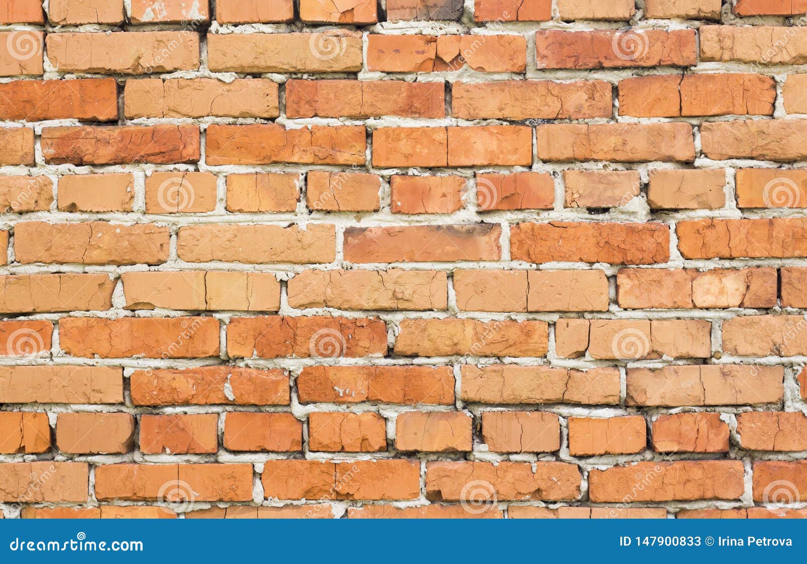 Download Textured Background Of Old Red Brick Wall Stock Image ...