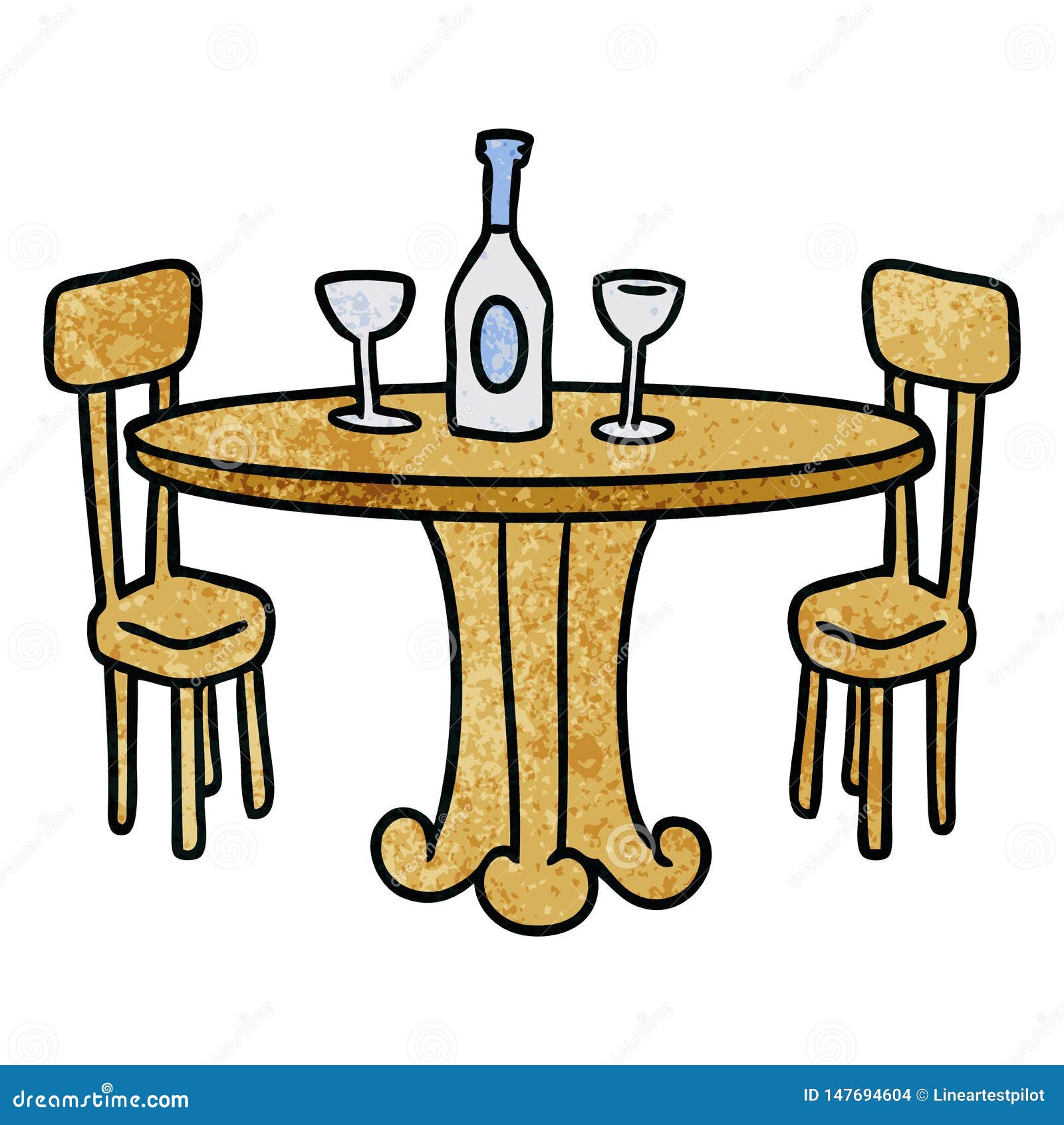 Textured Cartoon Doodle Dinner Table and Drinks Stock Vector - Illustration of dining, drawn: 147694604 Textured Cartoon Doodle Dinner Table and Drinks Stock Vector - Illustration of dining, drawn: 147694604