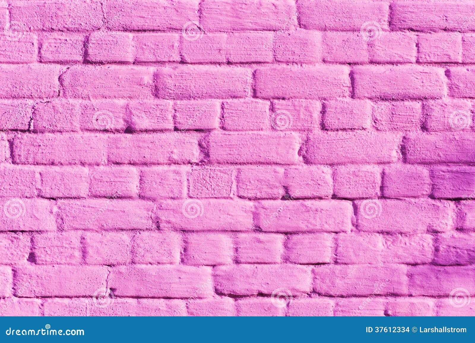 Textured Pink Brick Wall Stock Photo 37612334