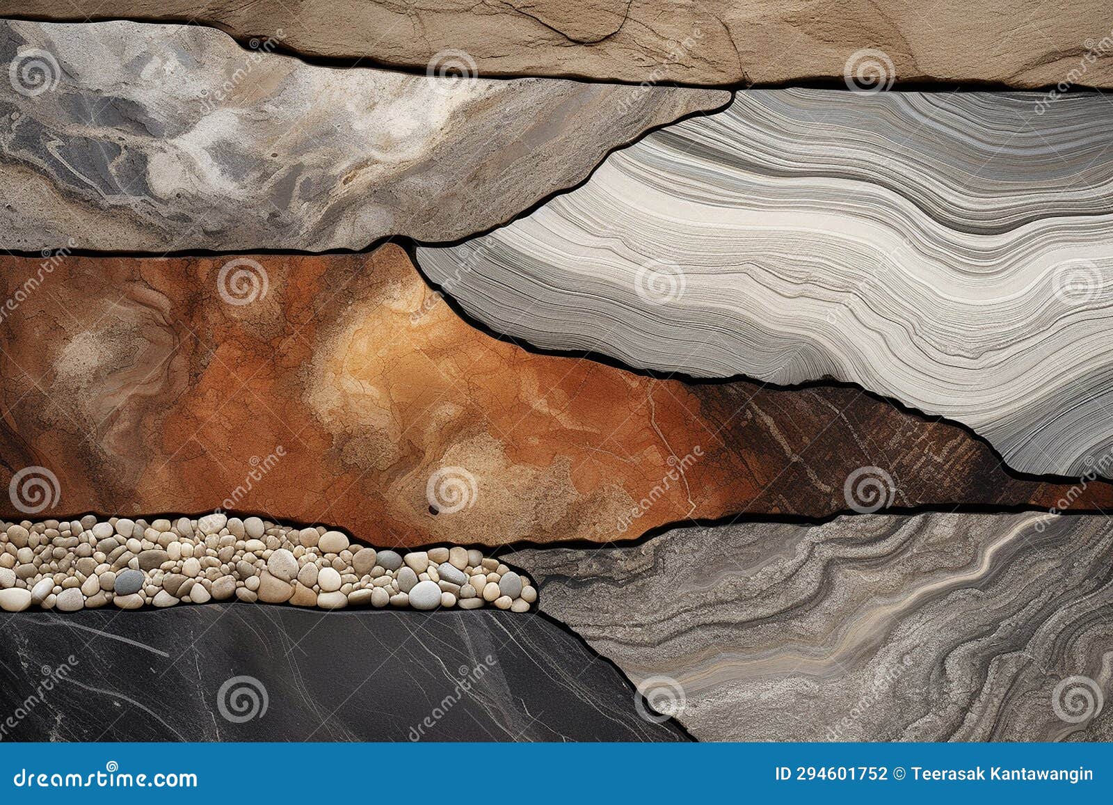 Textures that Mimic Natural Elements Like Marble, Wood, and Stone for an  Earthy Touch. Background Stock Illustration - Illustration of black, like:  294601752