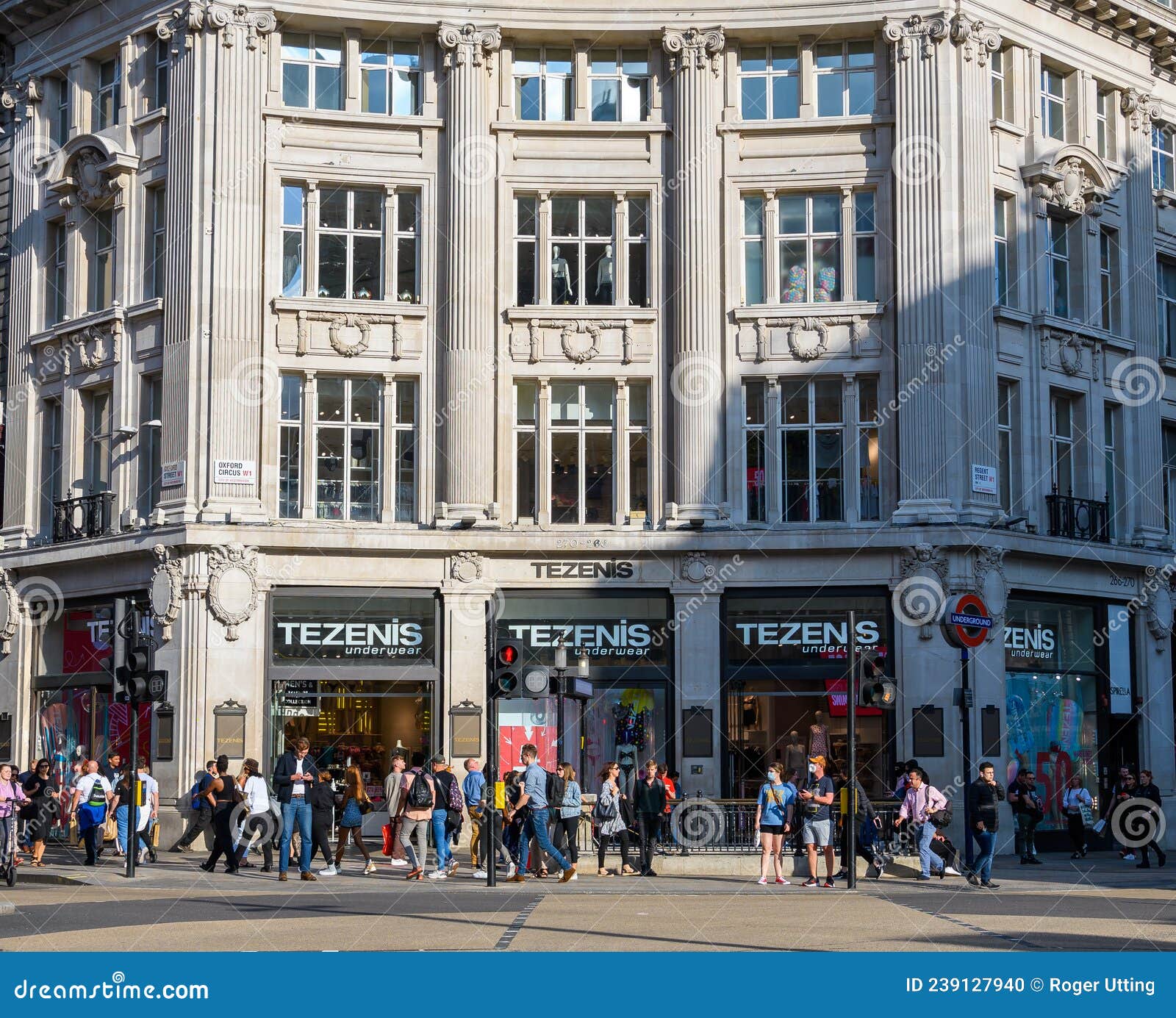 Tezenis Underwear Store London Editorial Image - Image of signage ...